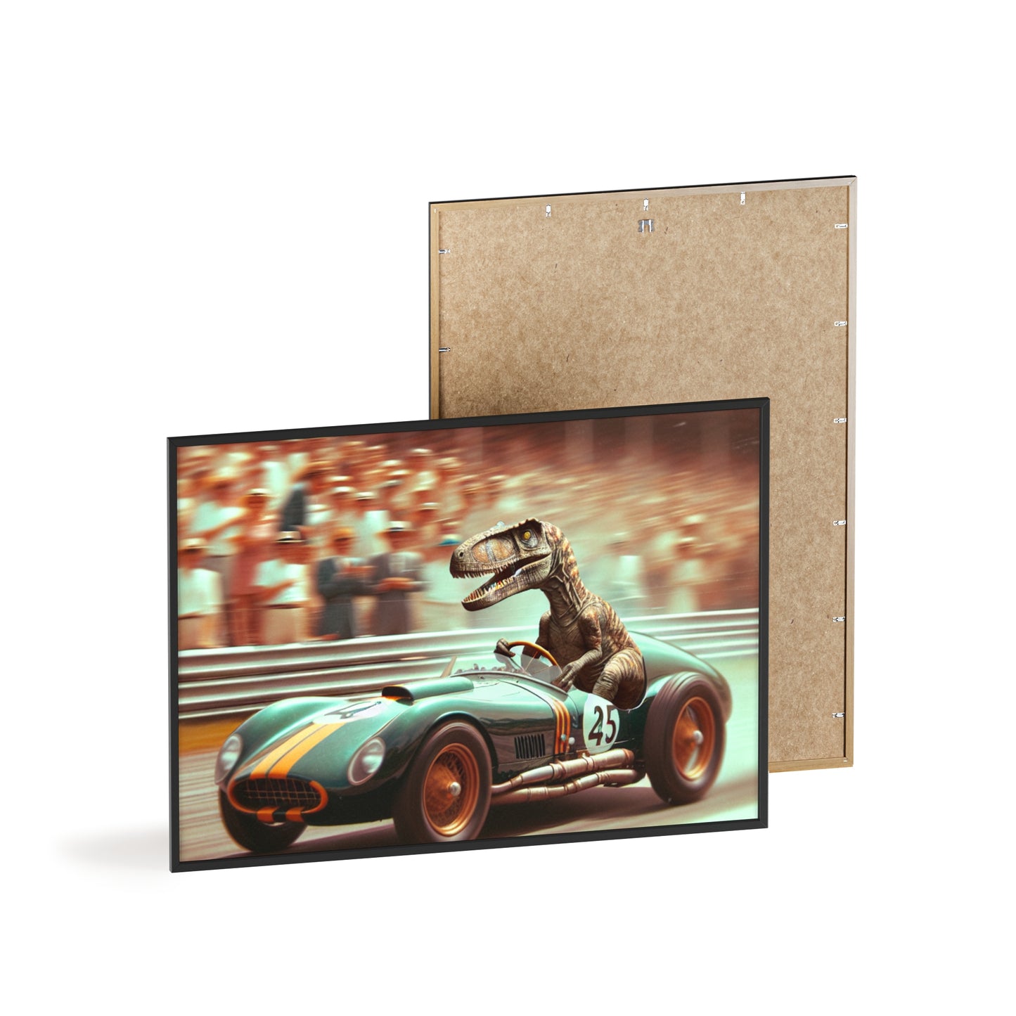 Framed Velocity Raptor Poster