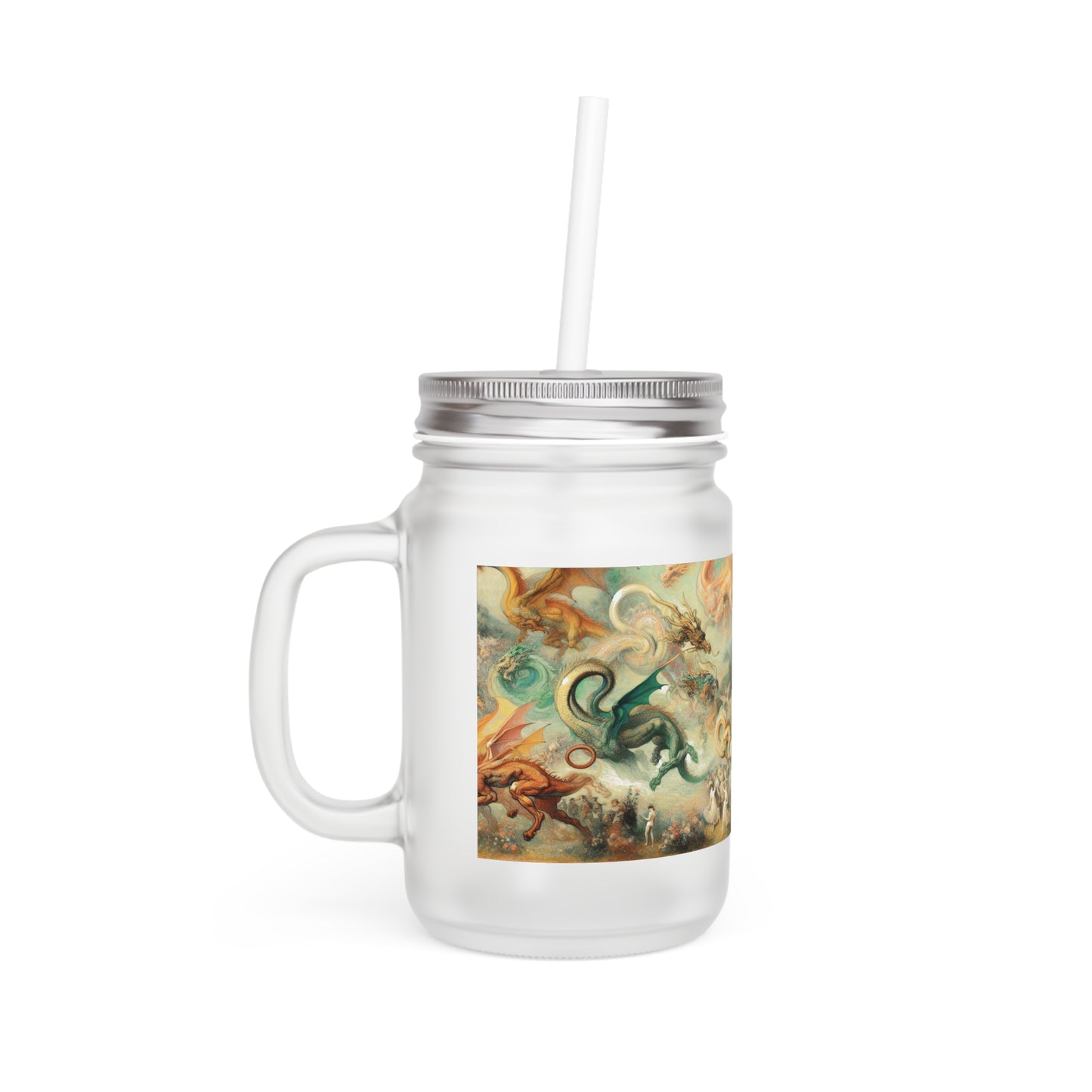Degas Dreams of Dragons Mason Jar Tumbler
