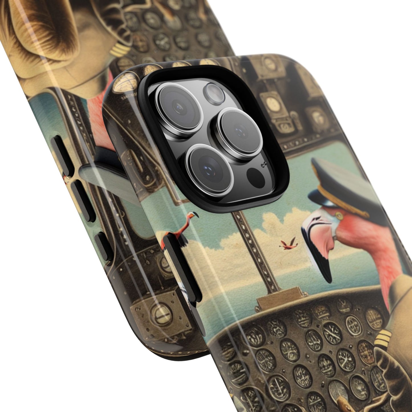Flamingo Flight Deck Phone Case - IPHONE