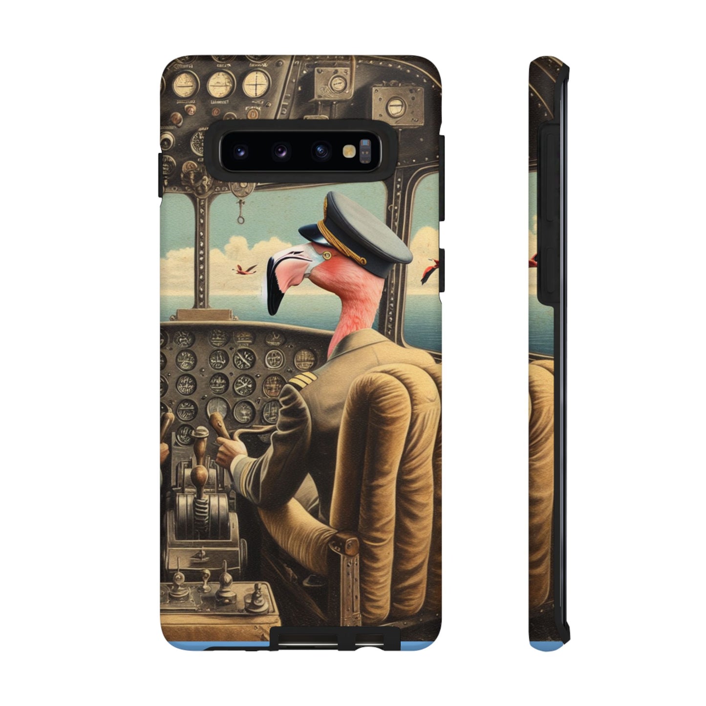 Flamingo Flight Deck Phone Case - GALAXY