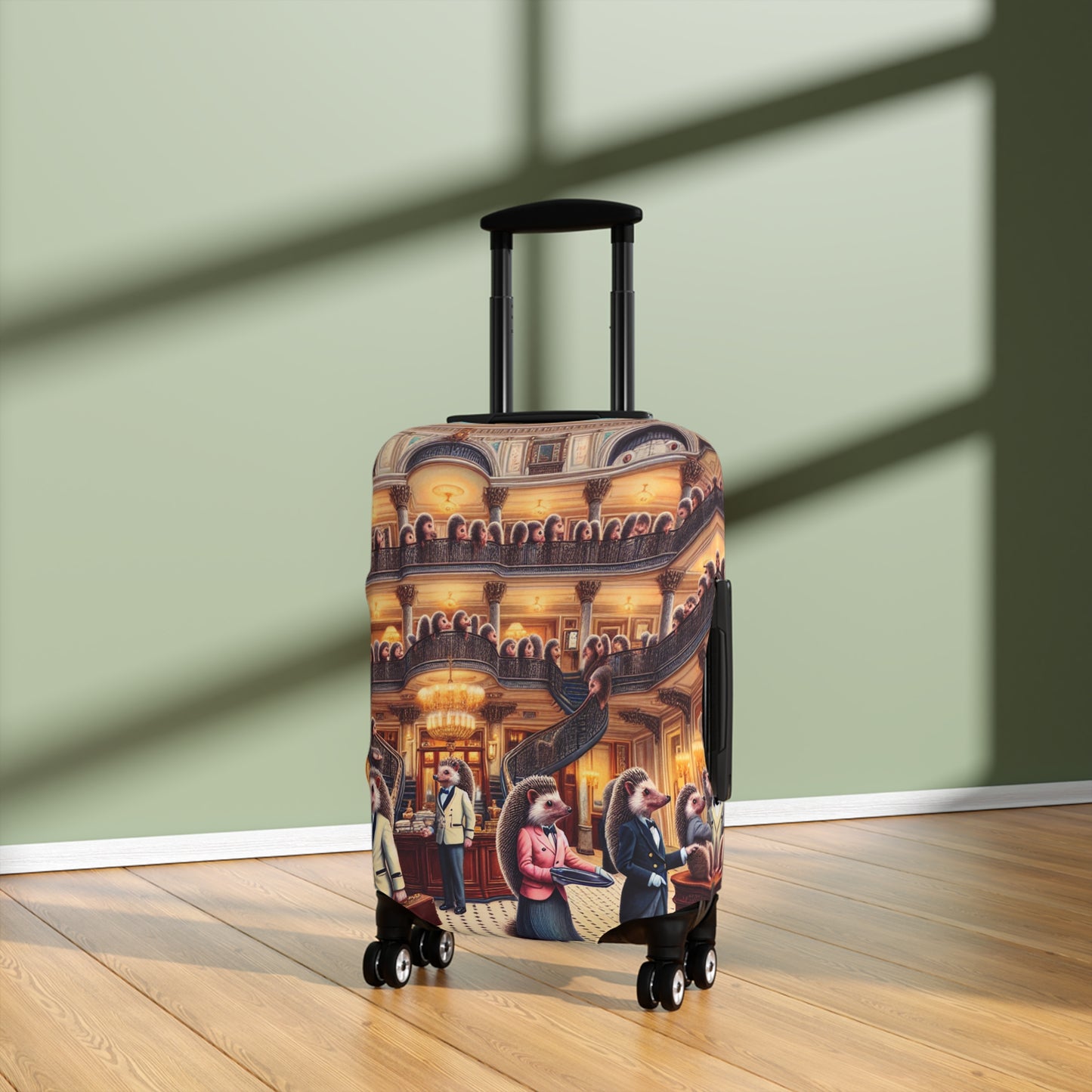 Hedgehog Hotel Luggage Cover