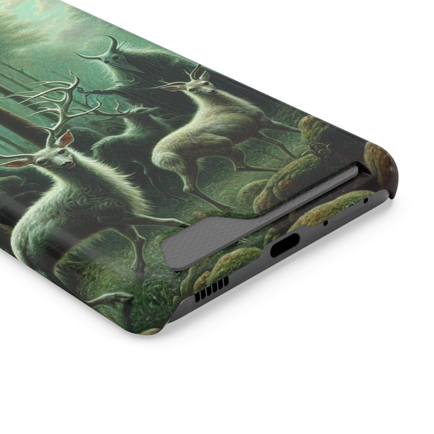 Wendigo Shepherd Phone Case with Card Holder - GALAXY