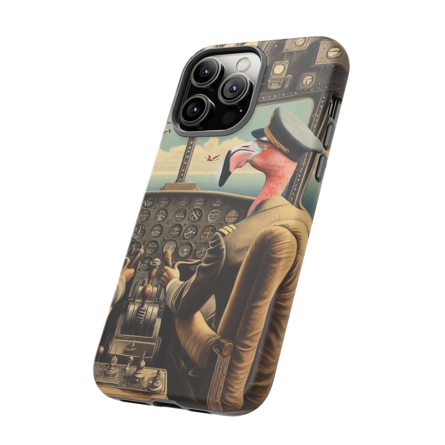 Flamingo Flight Deck Phone Case - IPHONE
