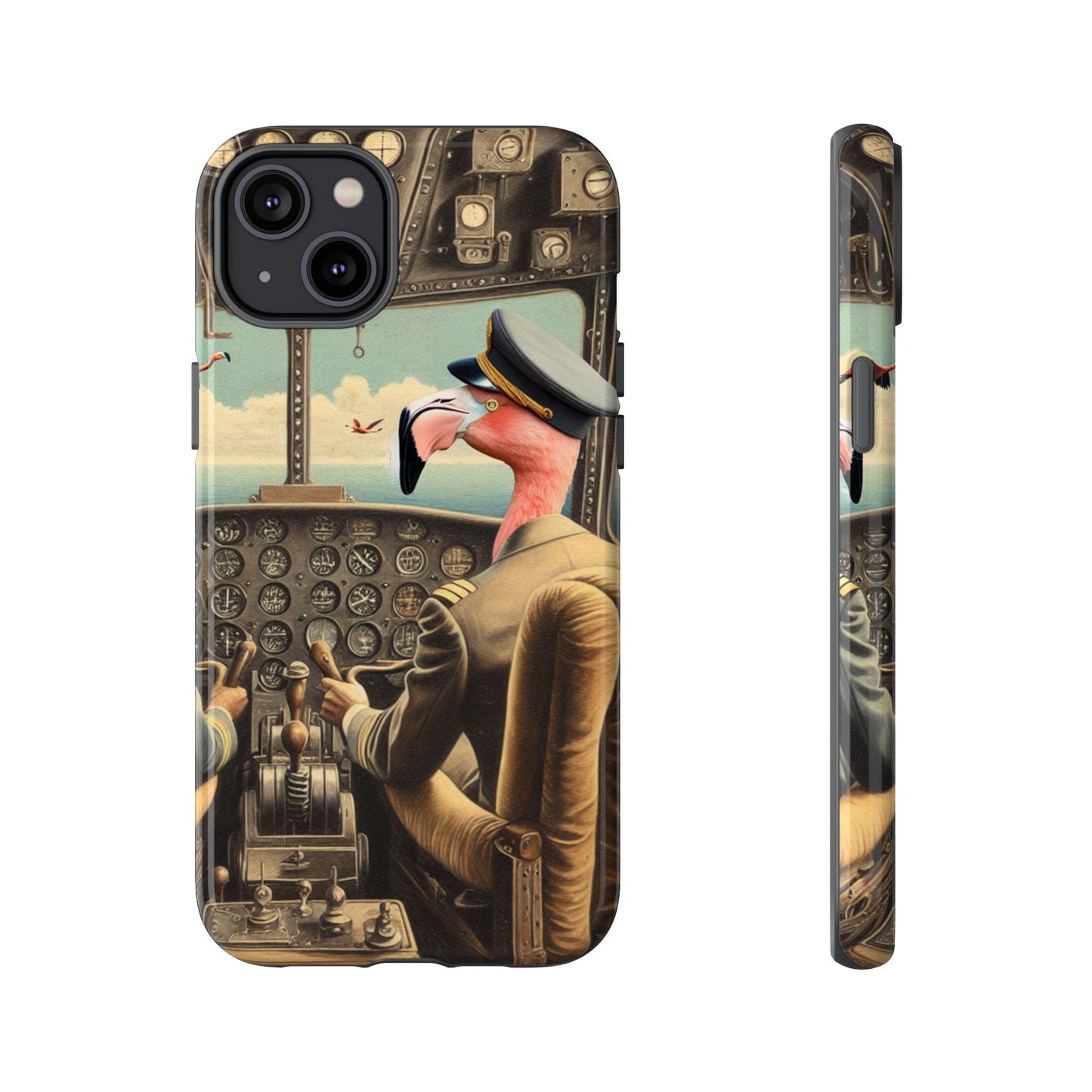 Flamingo Flight Deck Phone Case - IPHONE