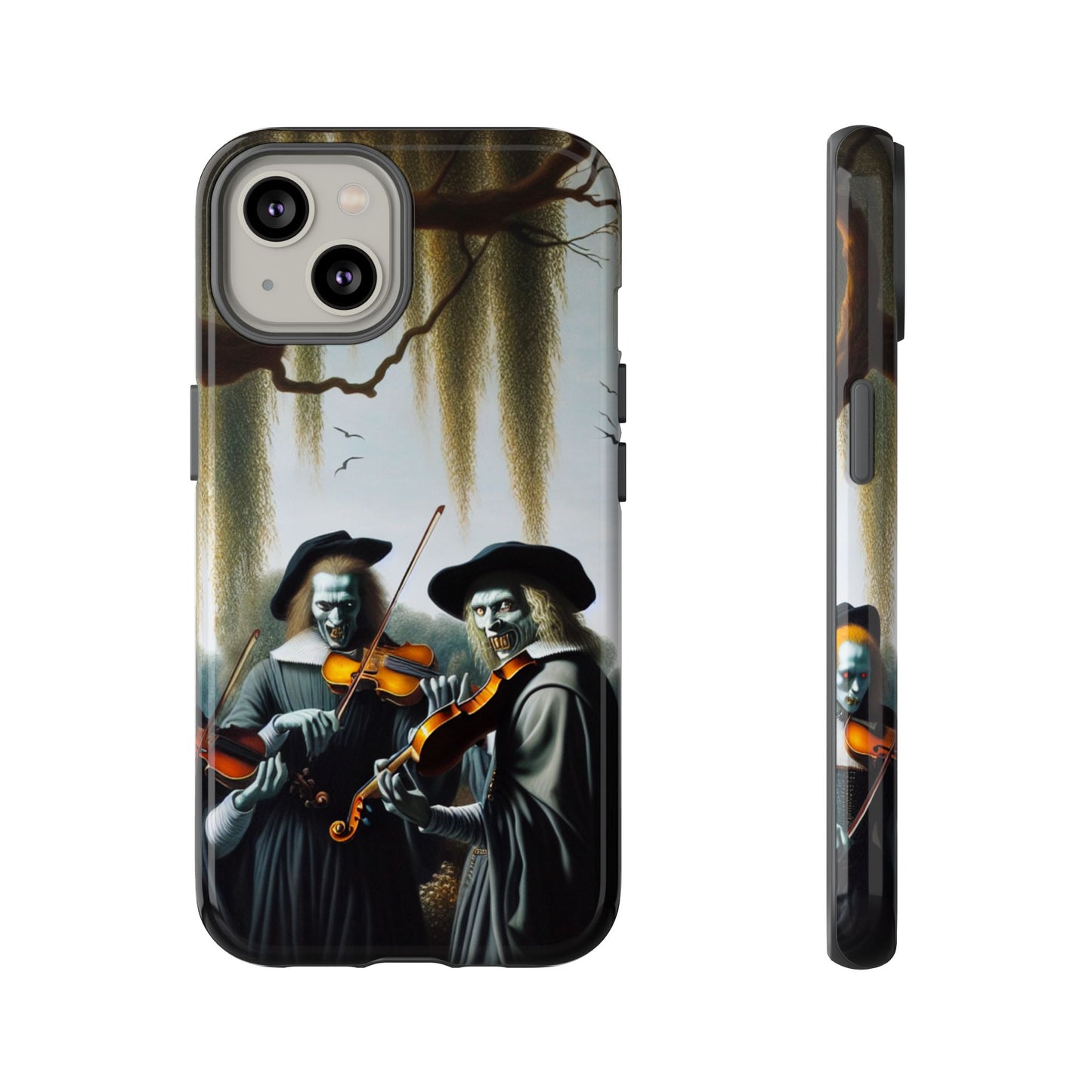 Vermeer's Vampire Violinists Phone Case - IPHONE