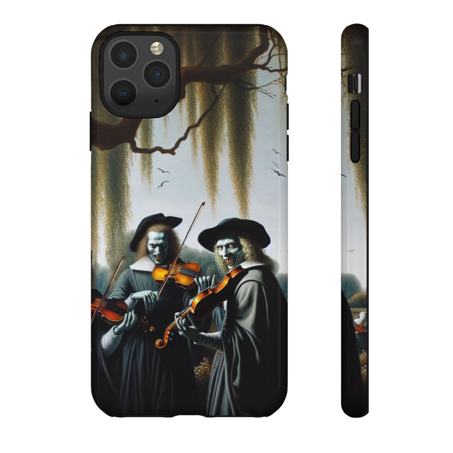 Vermeer's Vampire Violinists Phone Case - IPHONE