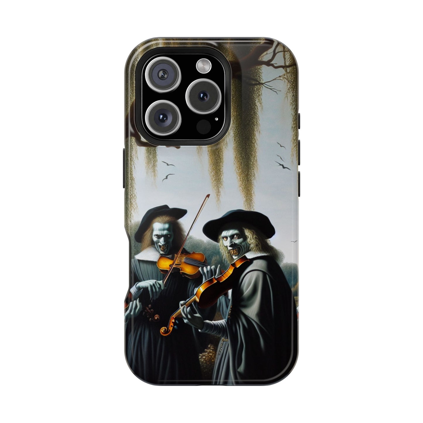 Vermeer's Vampire Violinists Magnetic iPhone Case