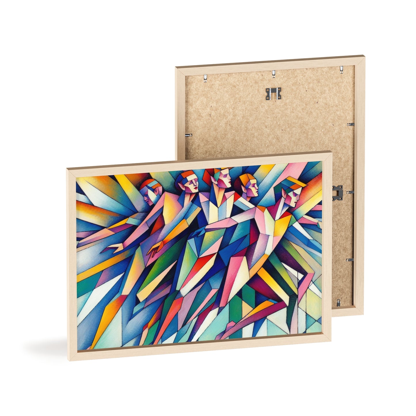 Framed Picasso's Pixies Poster