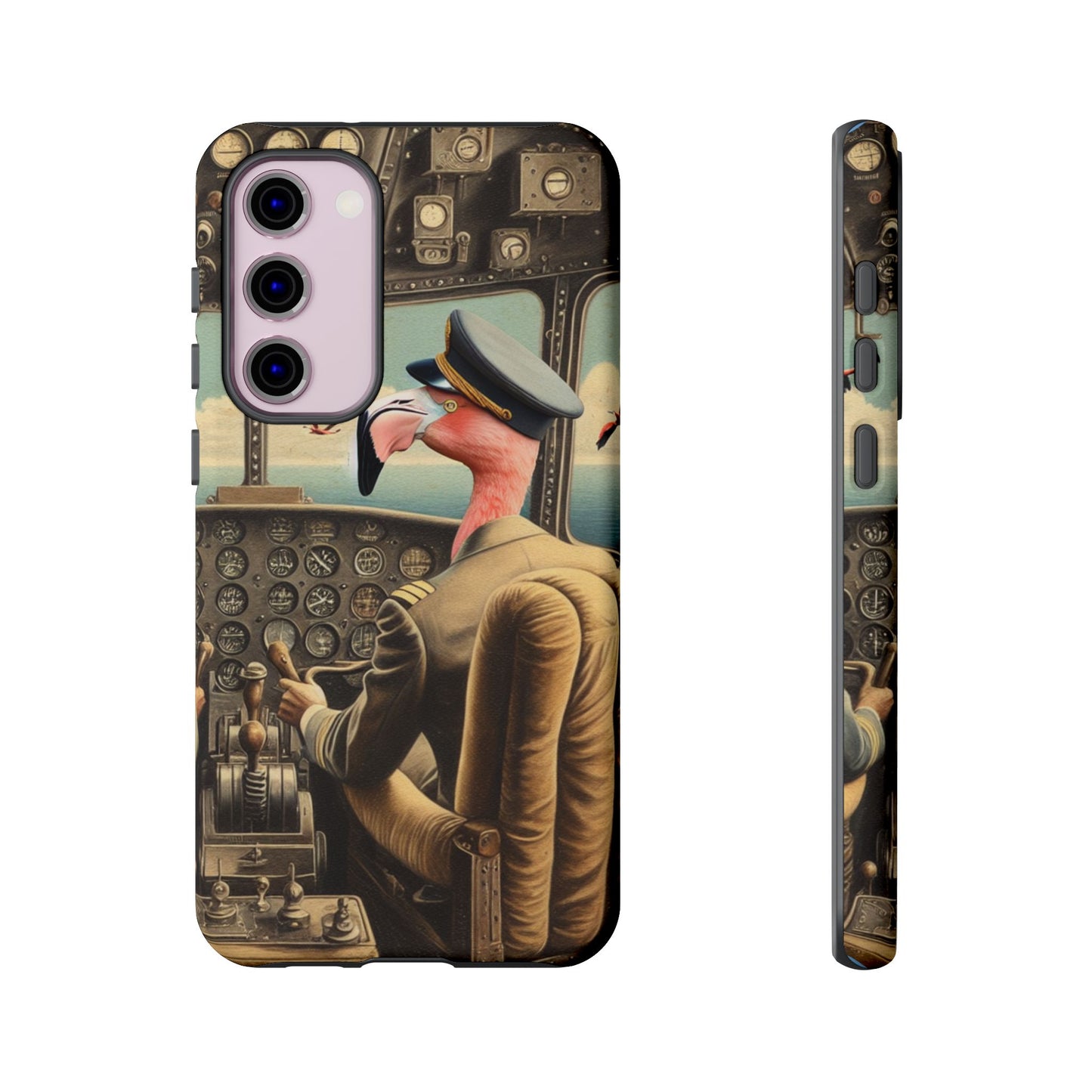 Flamingo Flight Deck Phone Case - GALAXY