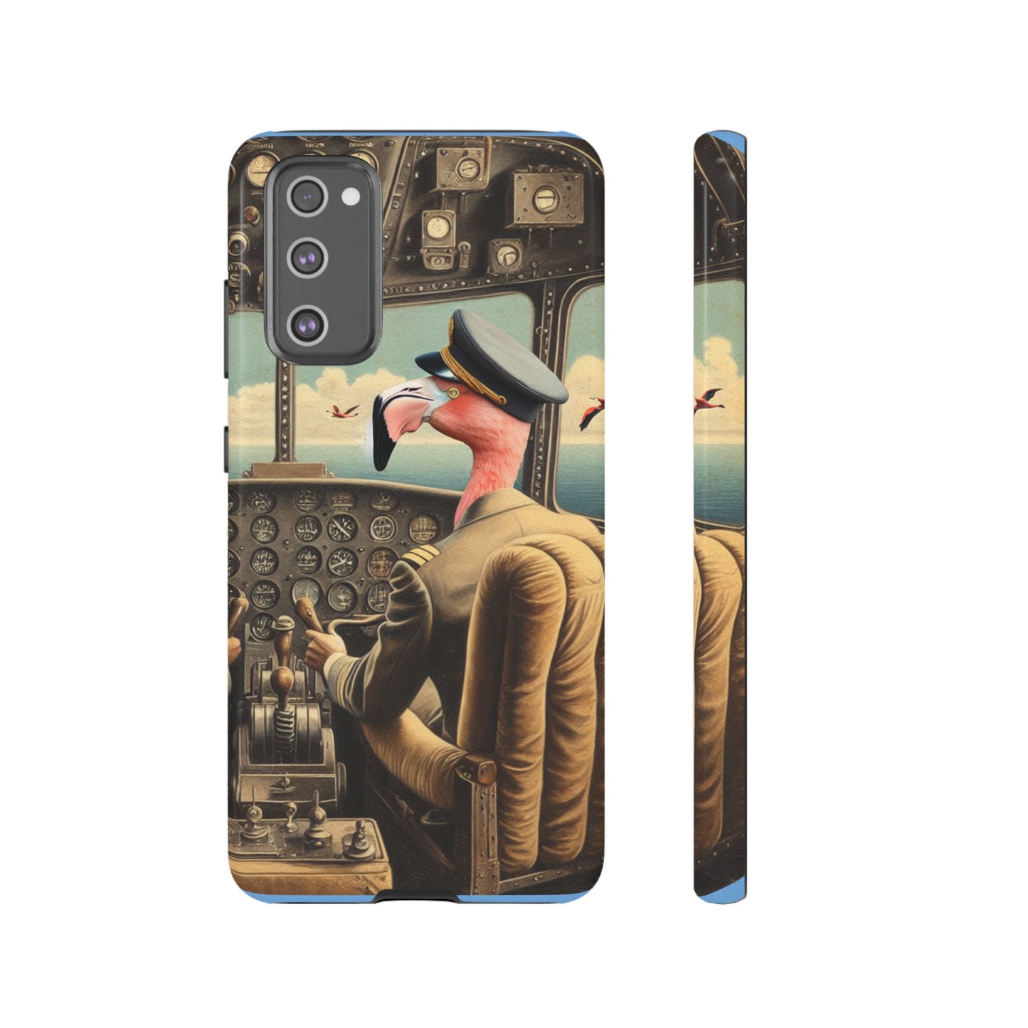 Flamingo Flight Deck Phone Case - GALAXY