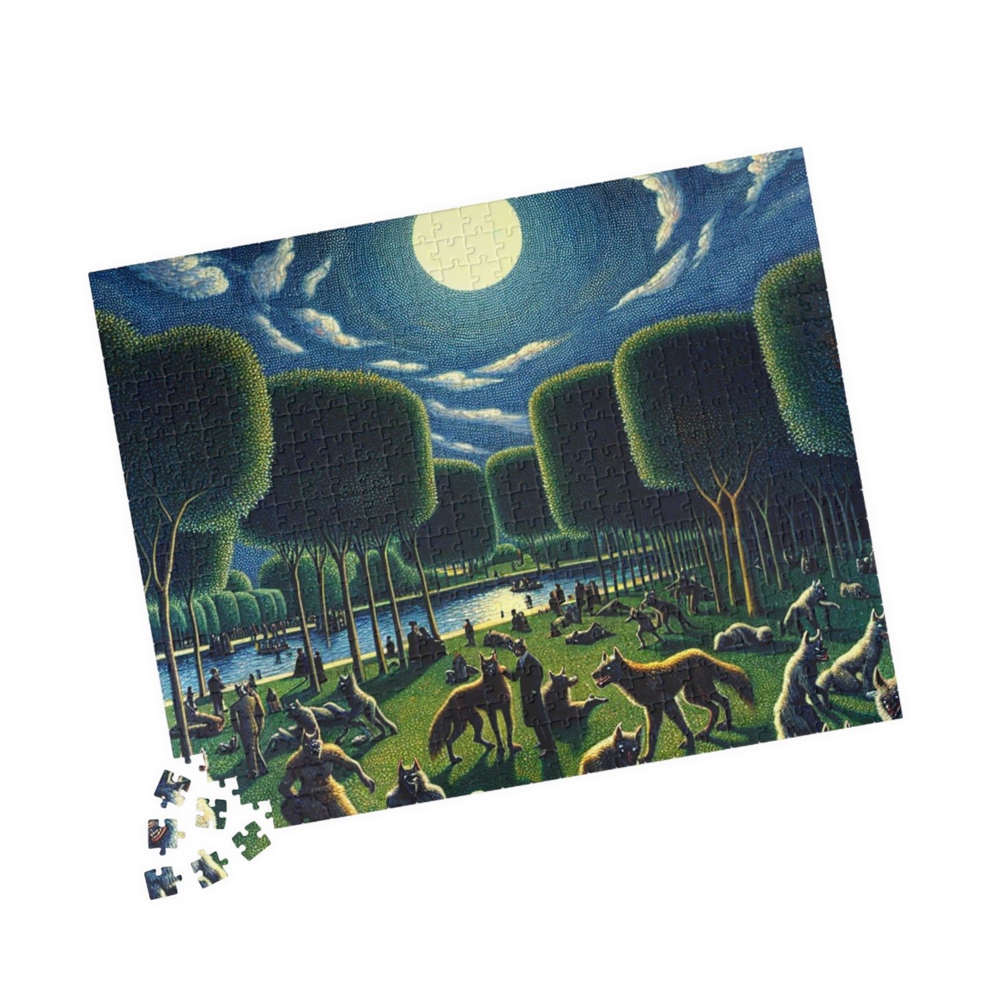 Werewolves at the Waterfront Puzzle (110, 252, 520, 1014-piece)