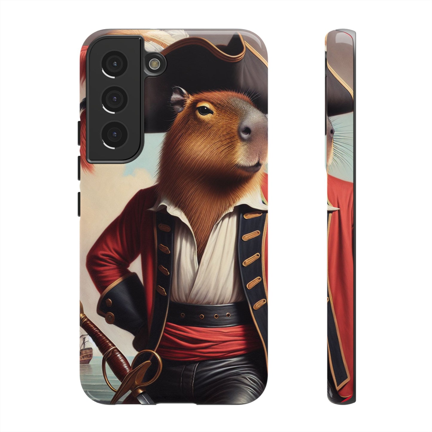 Captain Capybara Phone Case - GALAXY