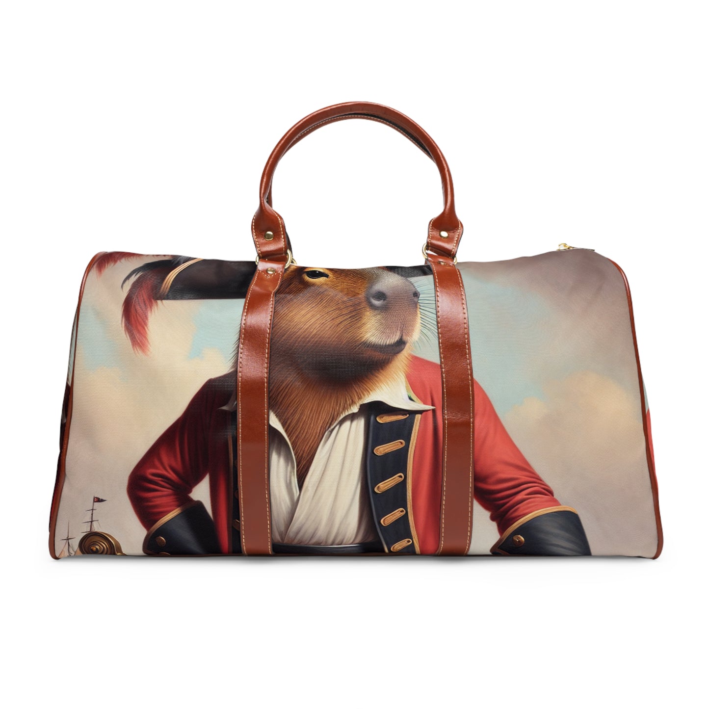 Captain Capybara Waterproof Travel Bag