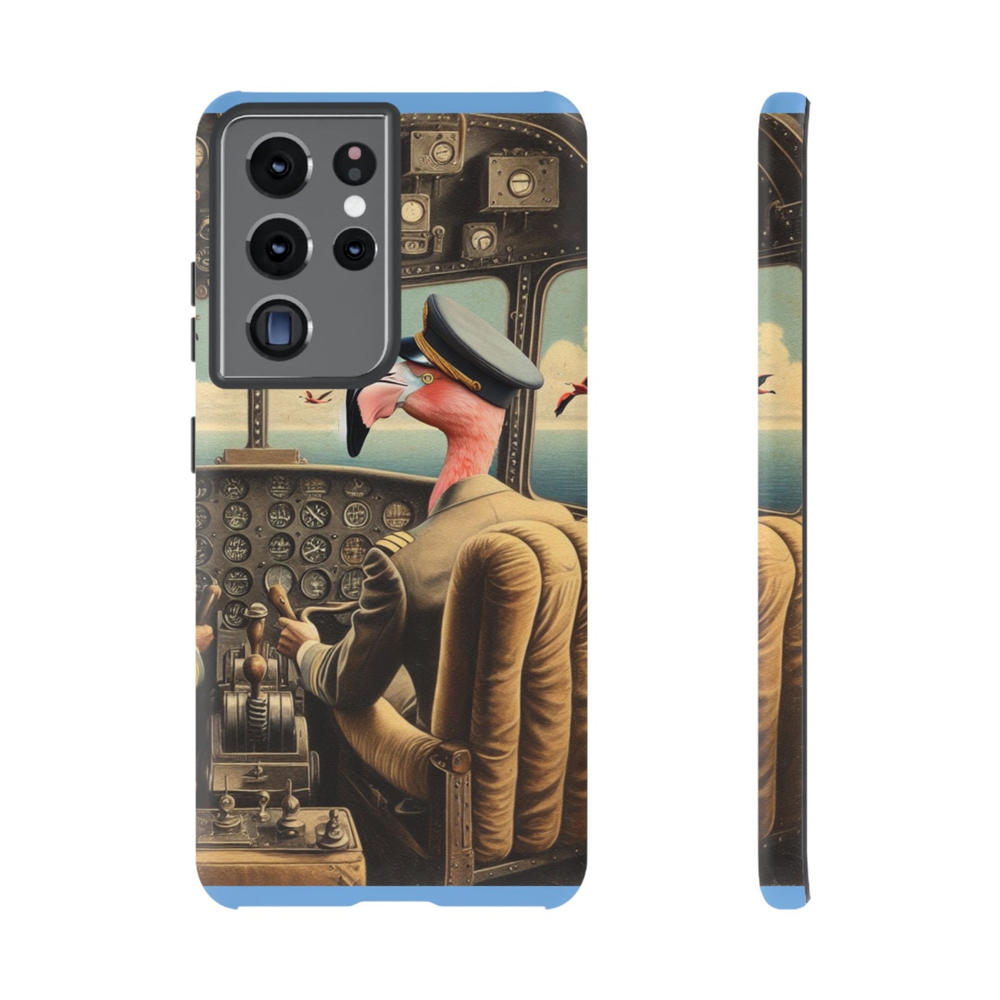 Flamingo Flight Deck Phone Case - GALAXY