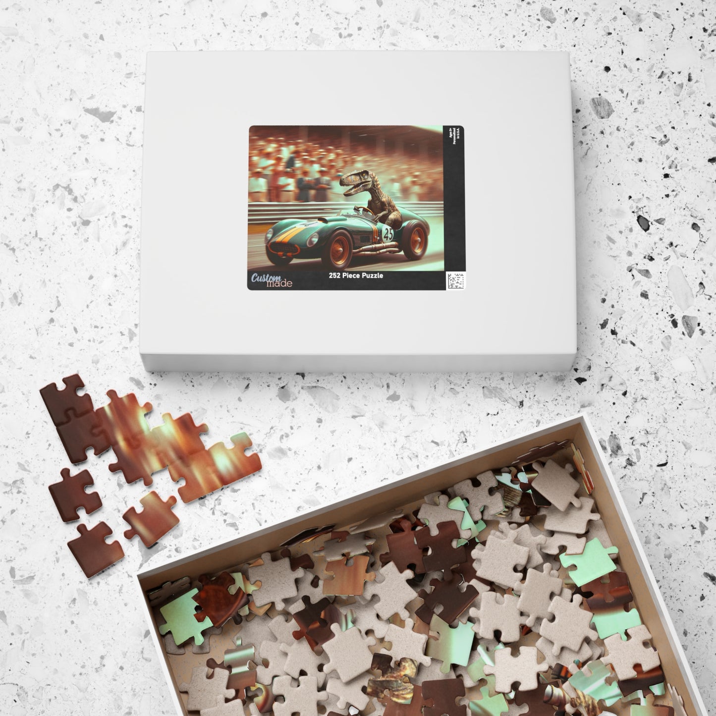 Velocity Raptor Puzzle (110, 252, 520, 1014-piece)