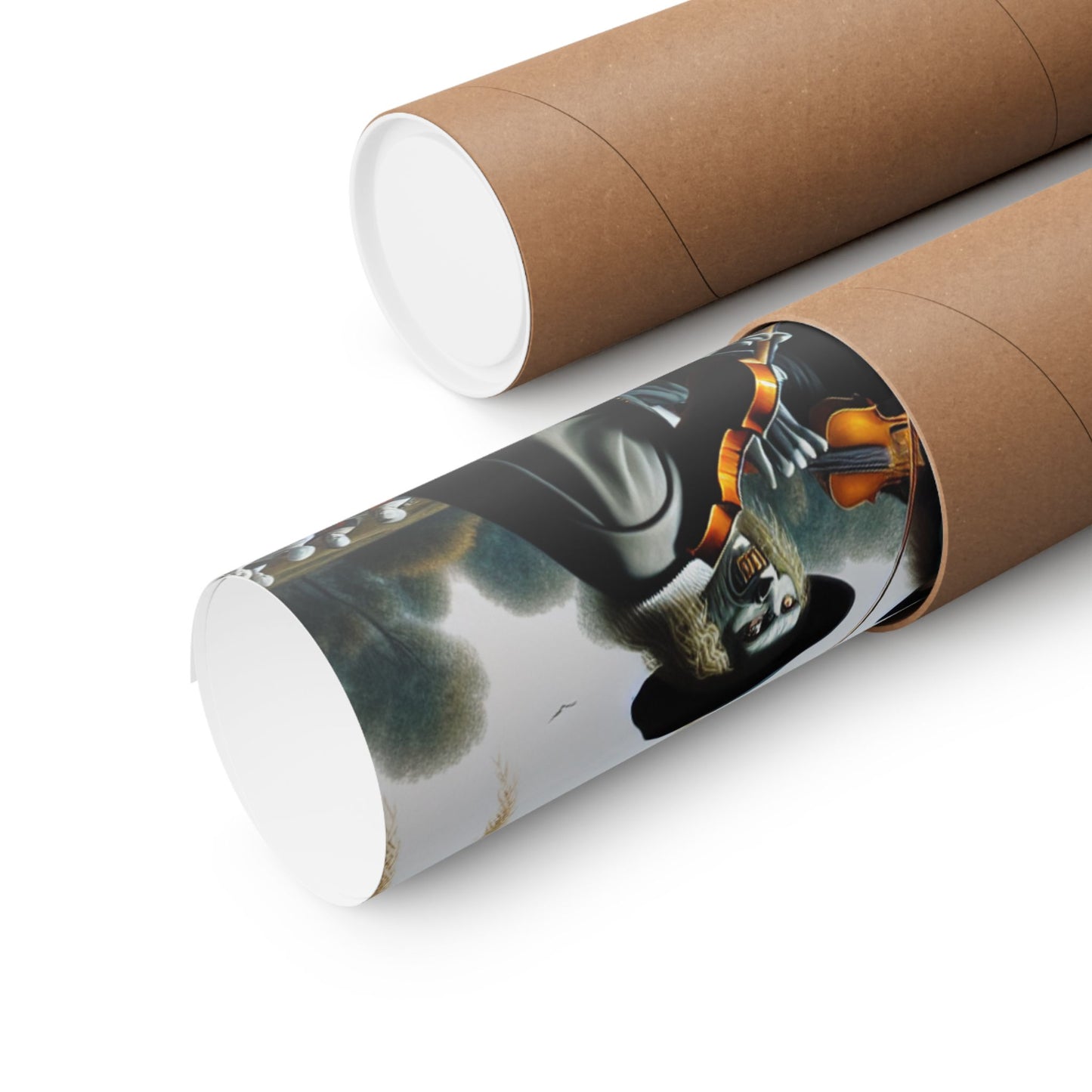 Vermeer's Vampire Violinists Poster