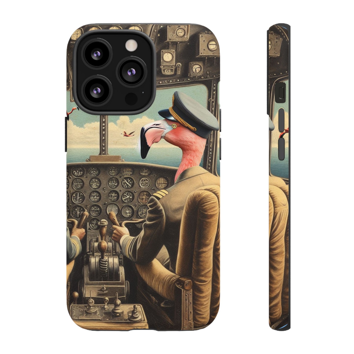 Flamingo Flight Deck Phone Case - IPHONE