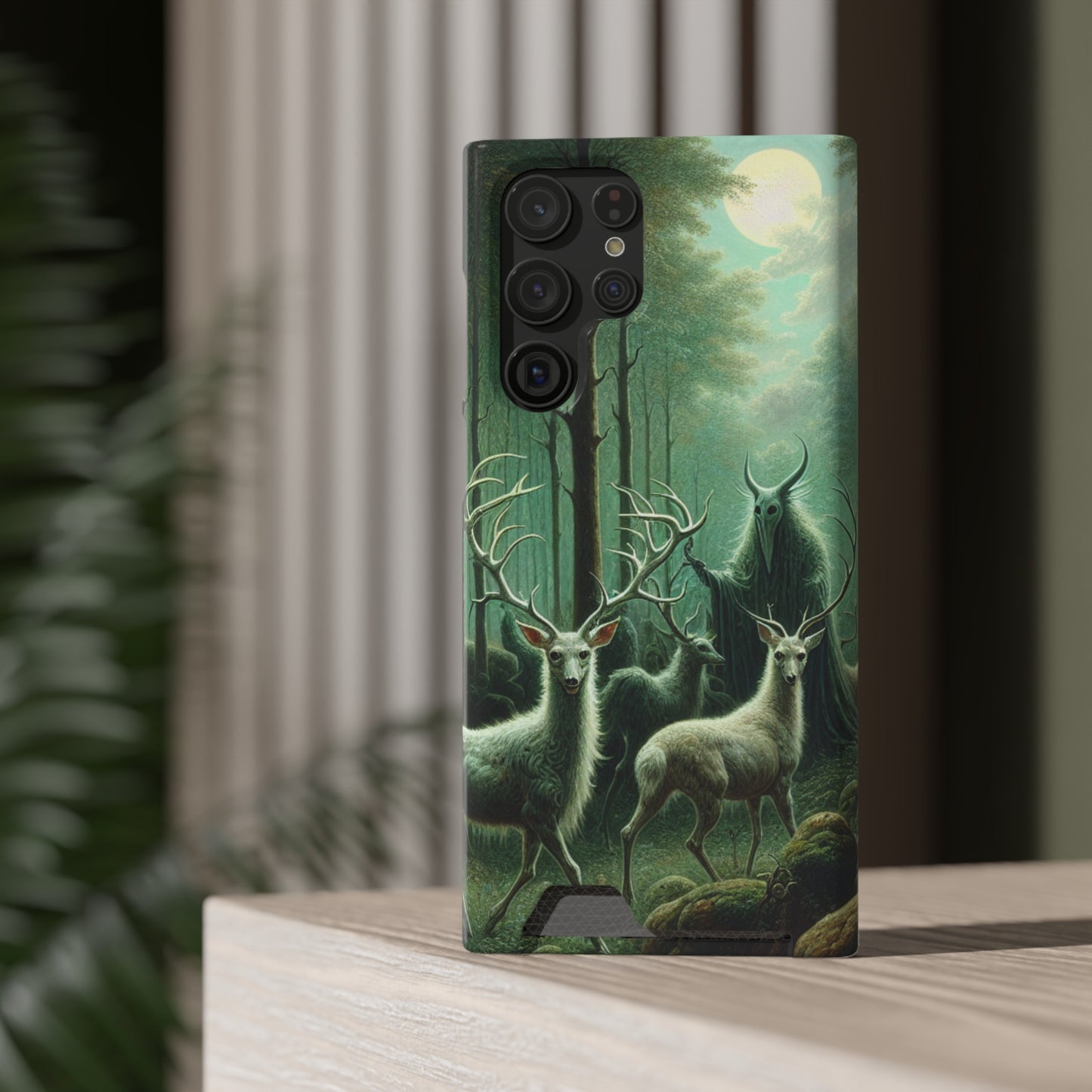 Wendigo Shepherd Phone Case with Card Holder - GALAXY