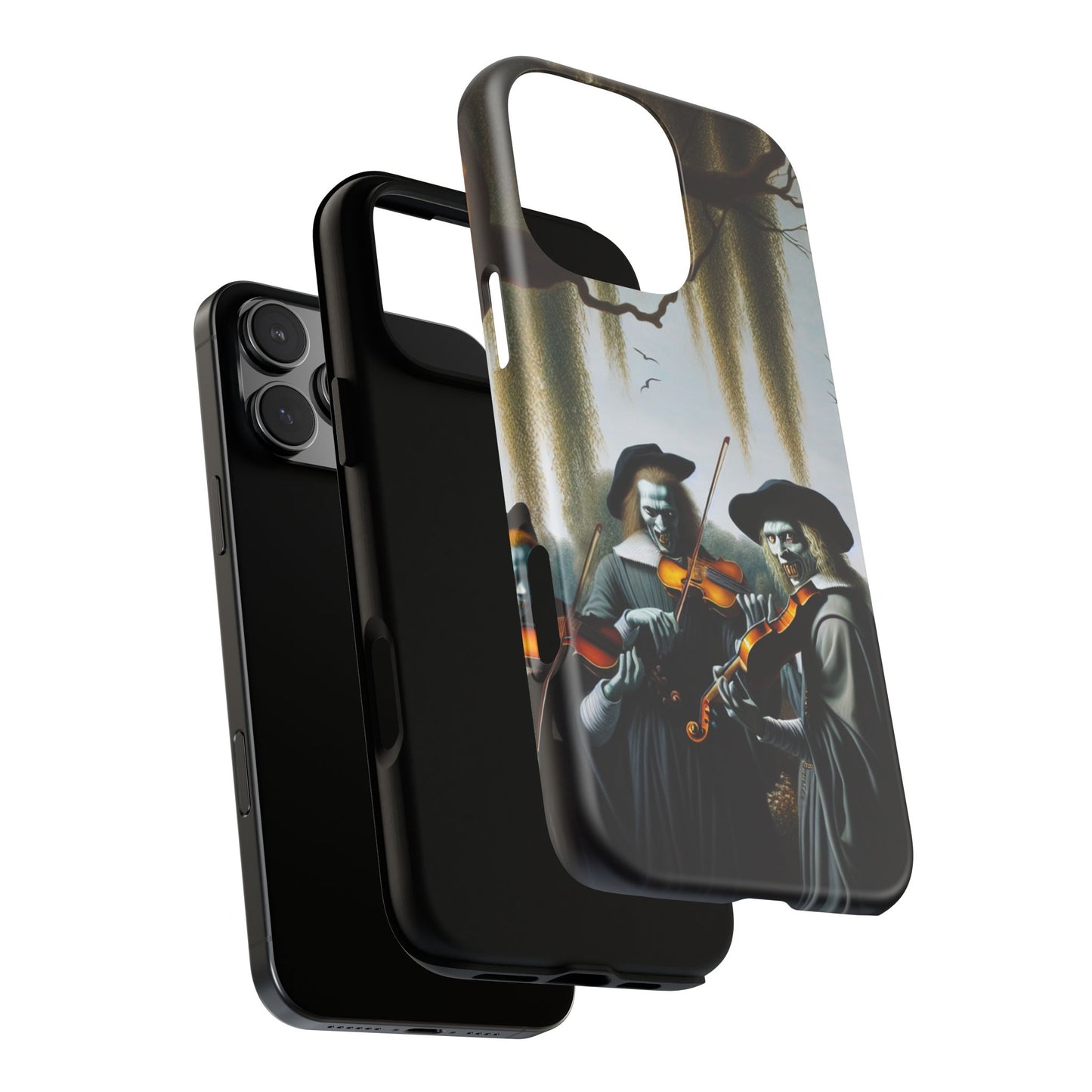 Vermeer's Vampire Violinists Phone Case - IPHONE