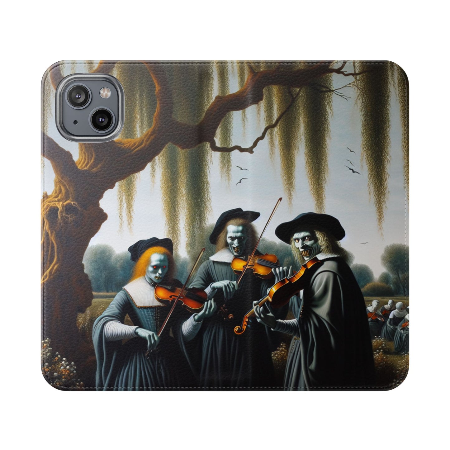 Vermeer's Vampire Violinists Flip Cases for iPhones
