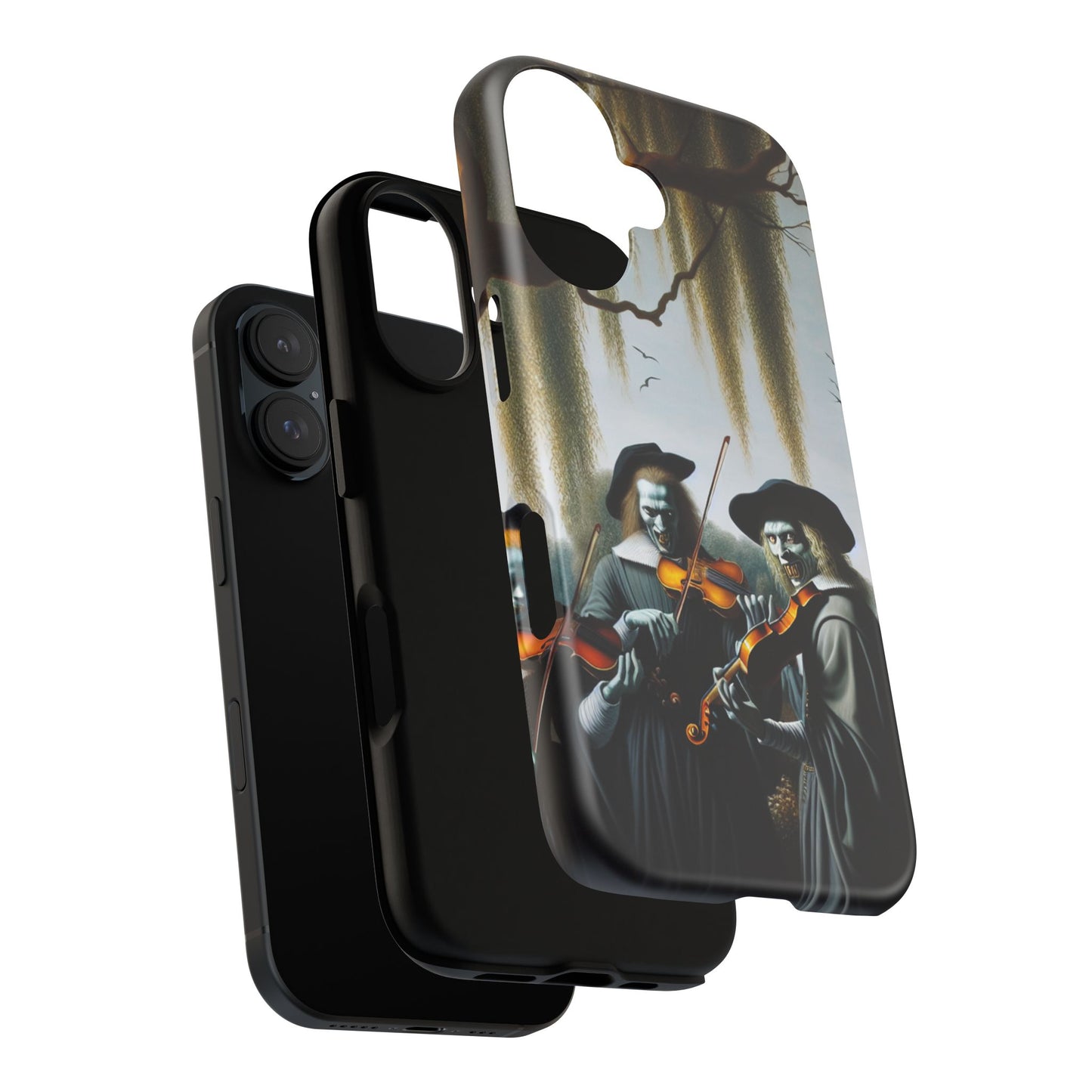 Vermeer's Vampire Violinists Phone Case - IPHONE