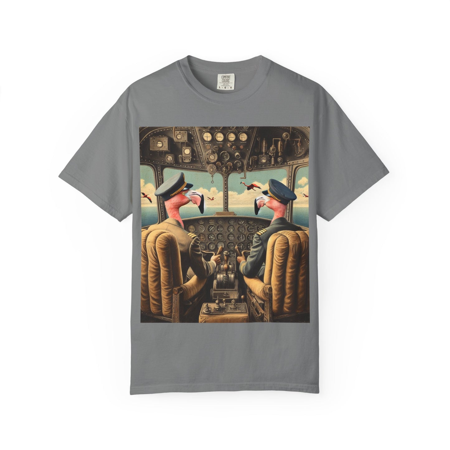 Flamingo Flight Deck T-Shirt