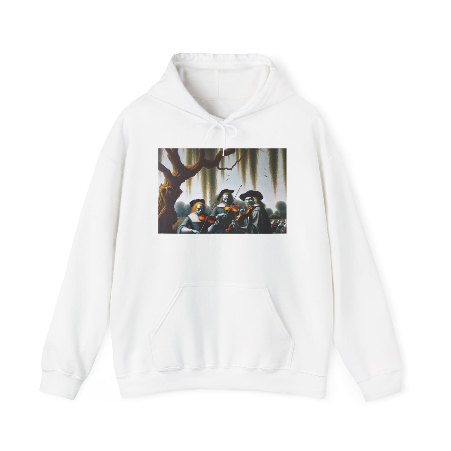 Vermeer's Vampire Violinists Hoodie