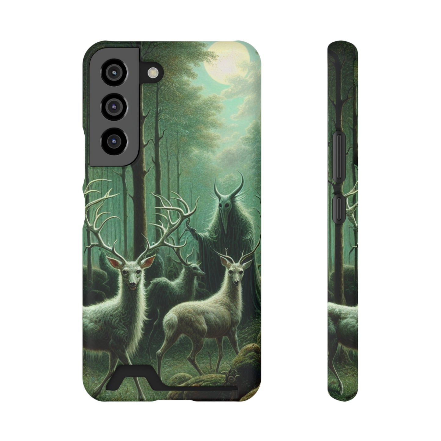 Wendigo Shepherd Phone Case with Card Holder - GALAXY