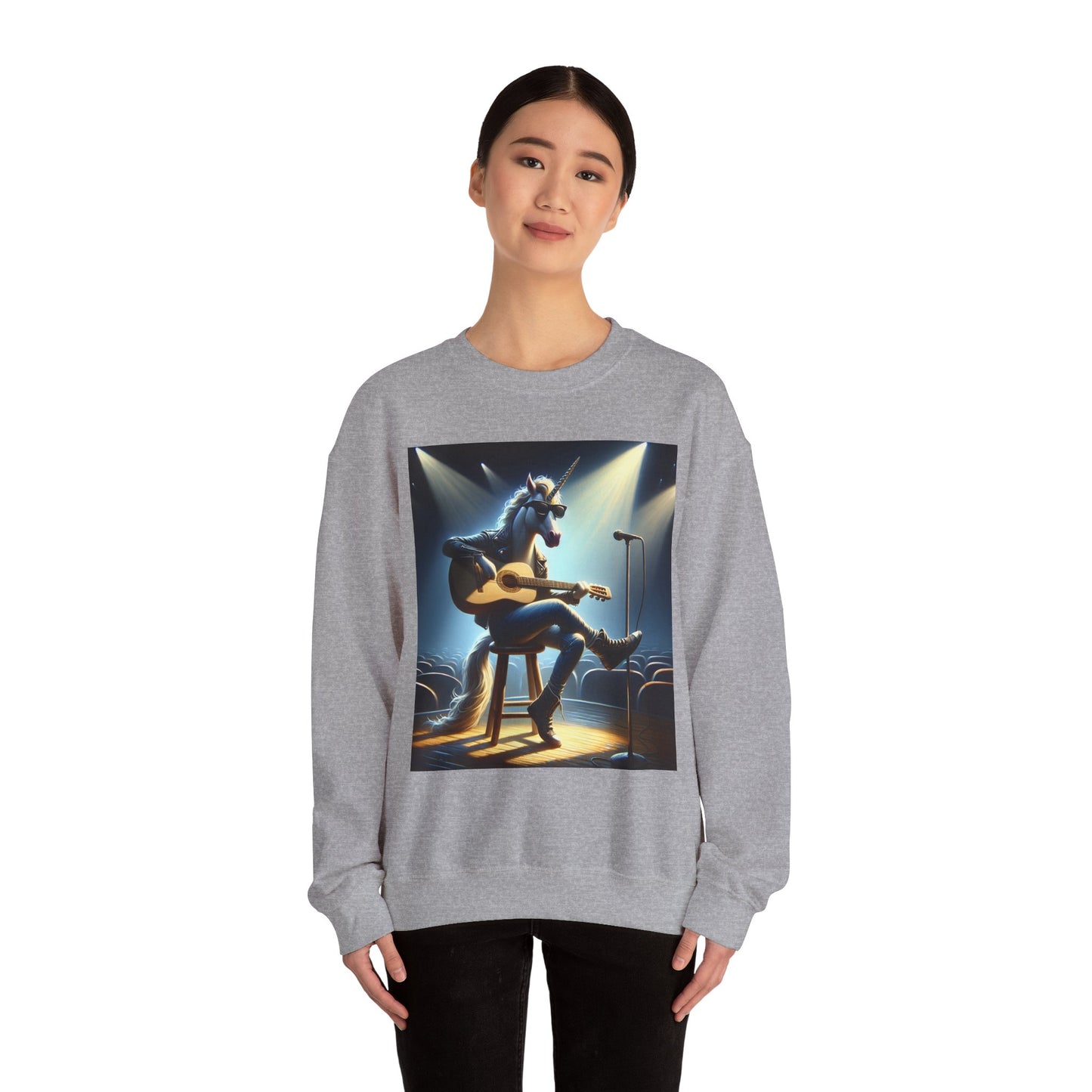 Unicorn Unplugged Crewneck Sweatshirt