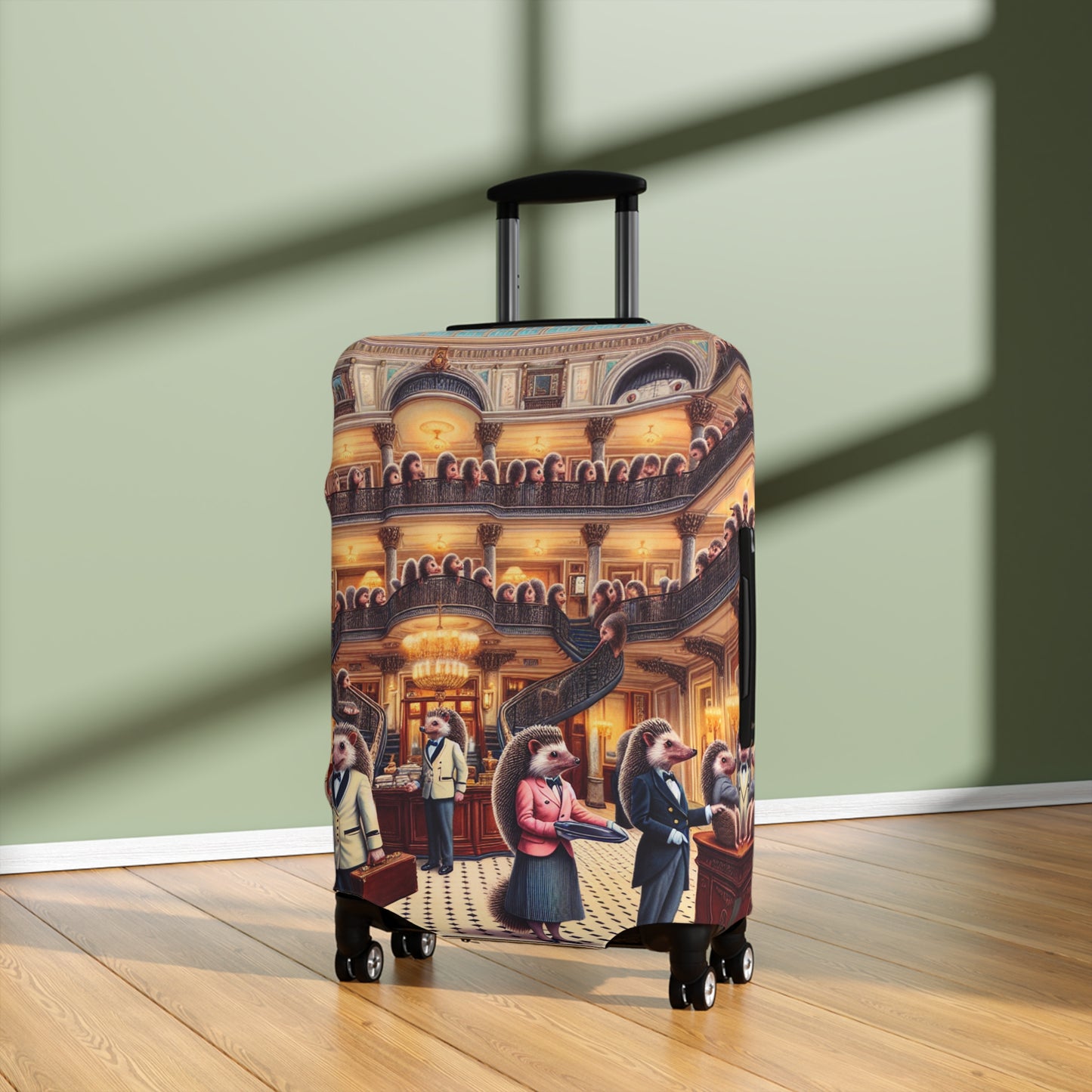 Hedgehog Hotel Luggage Cover