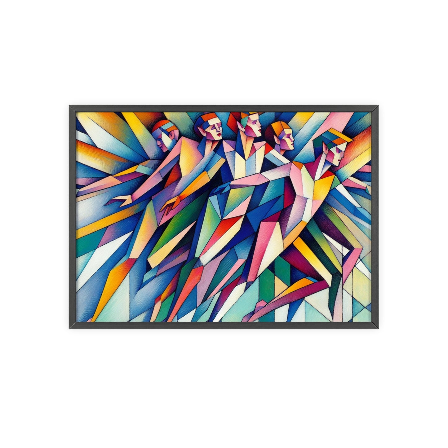 Framed Picasso's Pixies Poster