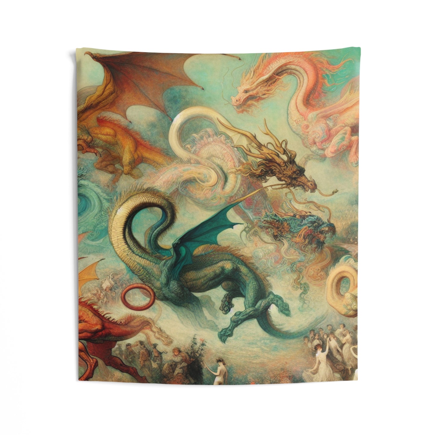 Degas Dreams of Dragons Wall Tapestry