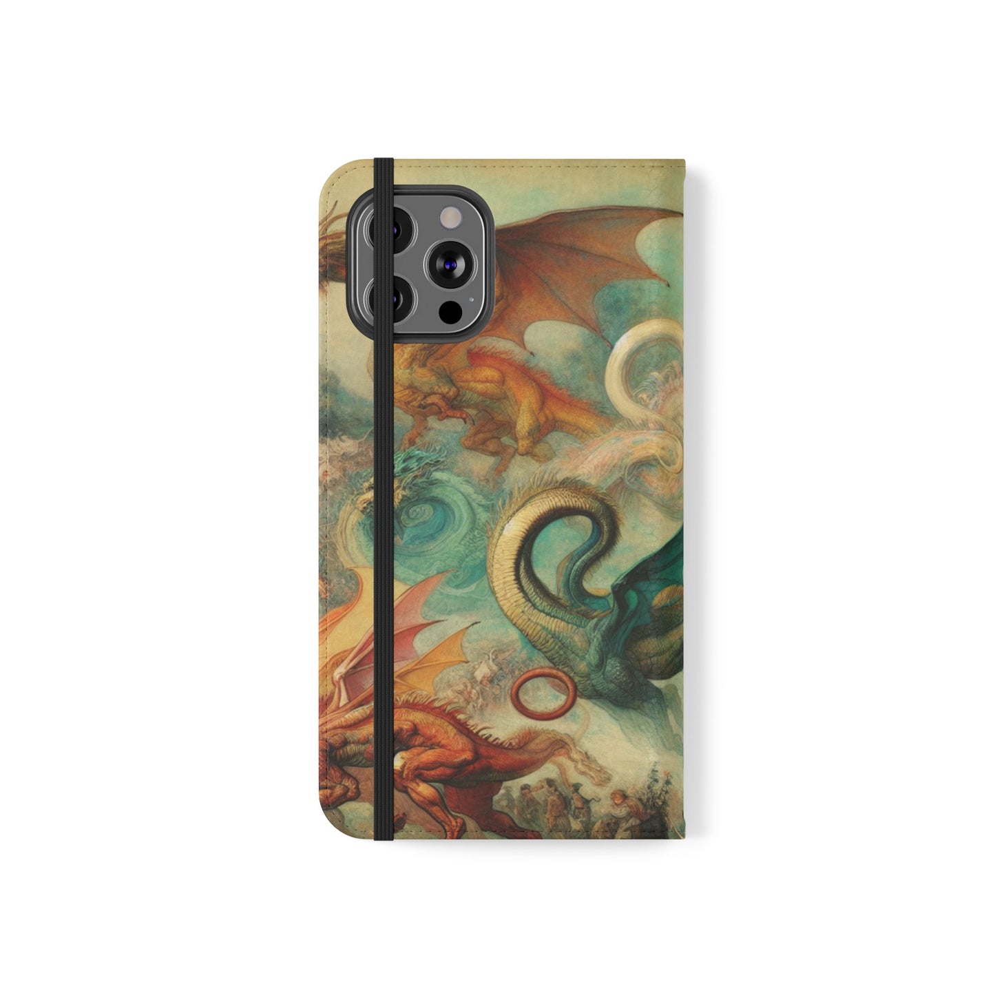 Degas Dreams of Dragons Flip Cases for iPhones