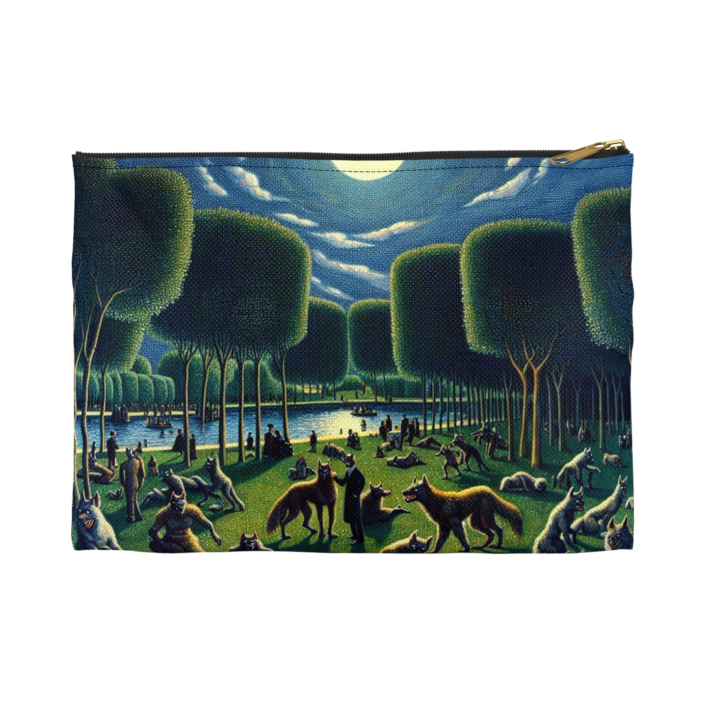 Werewolves at the Waterfront Accessory Pouch