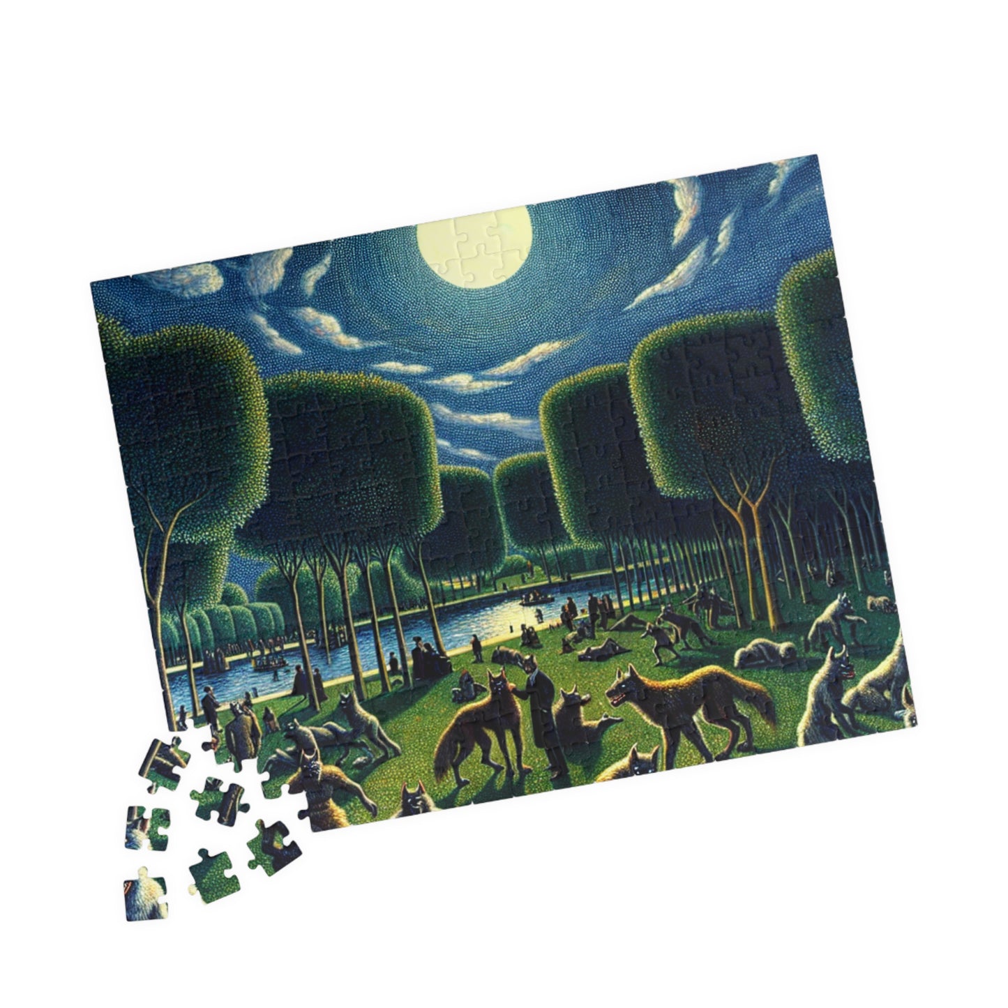 Werewolves at the Waterfront Puzzle (110, 252, 520, 1014-piece)