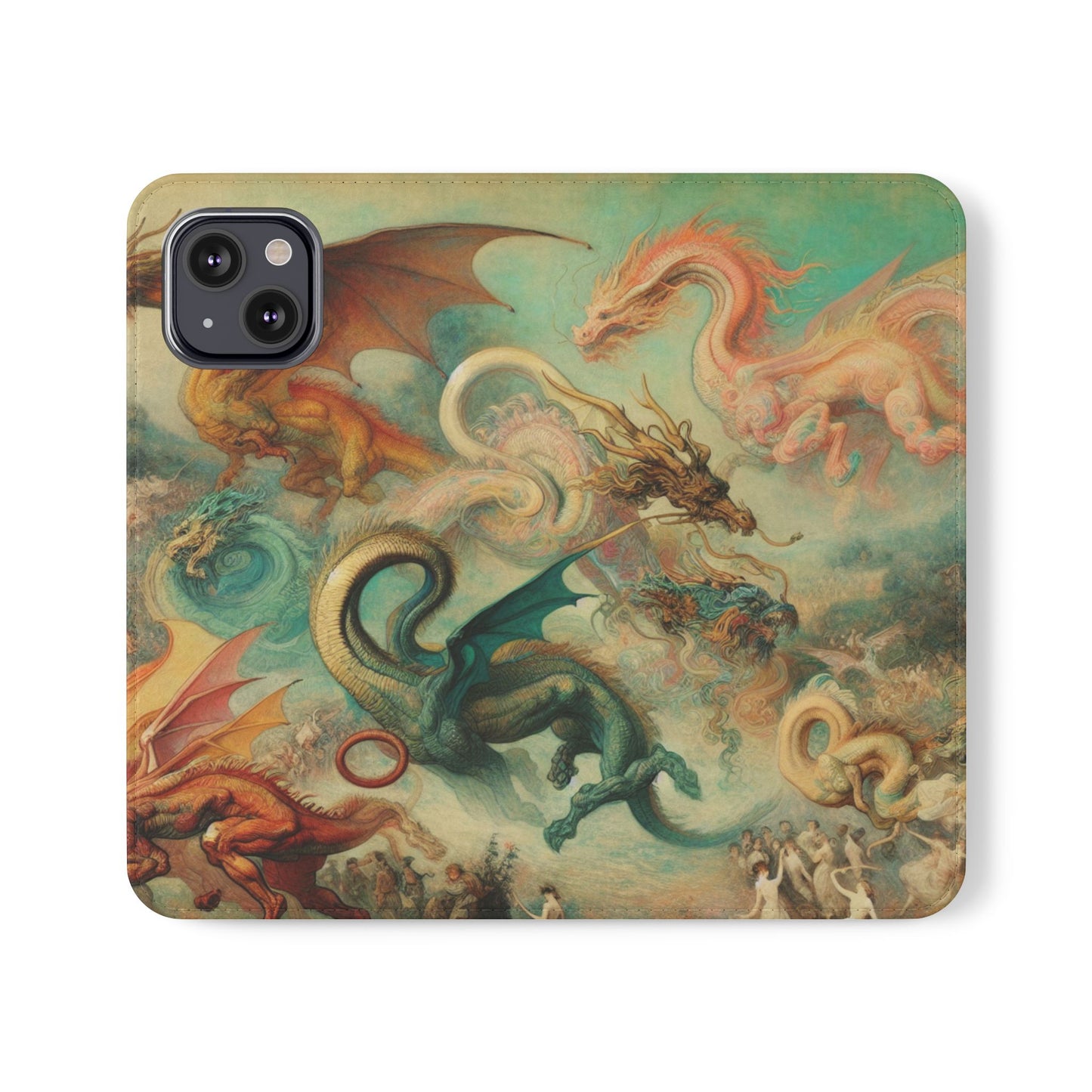 Degas Dreams of Dragons Flip Cases for iPhones
