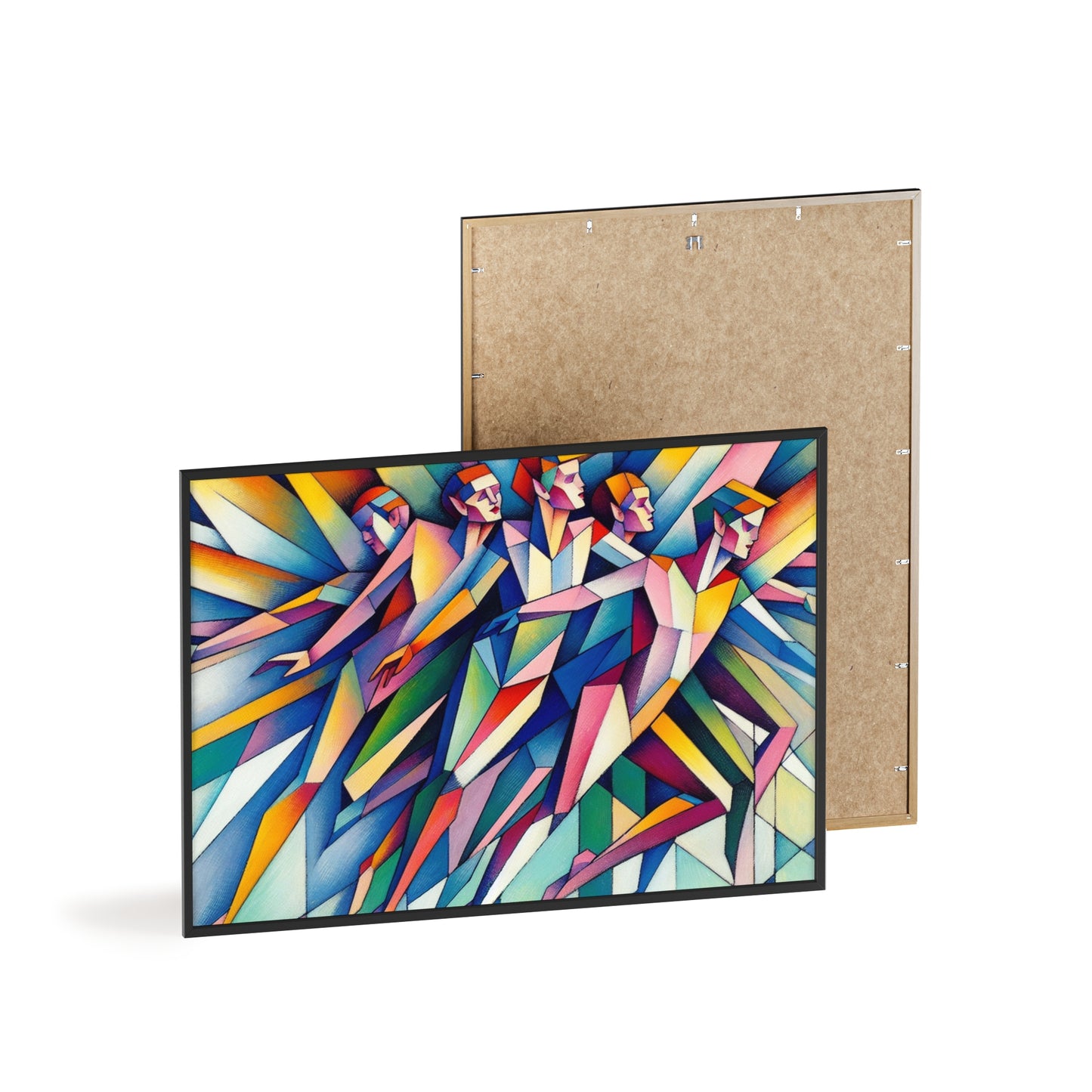 Framed Picasso's Pixies Poster