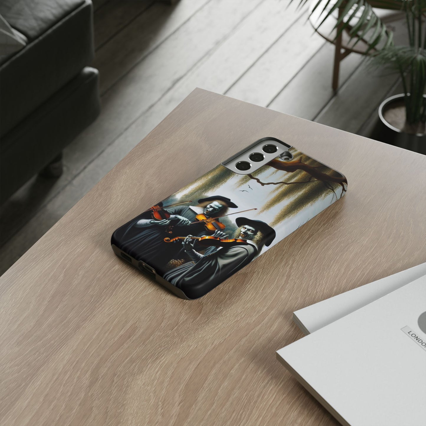 Vermeer's Vampire Violinists Phone Case - GALAXY