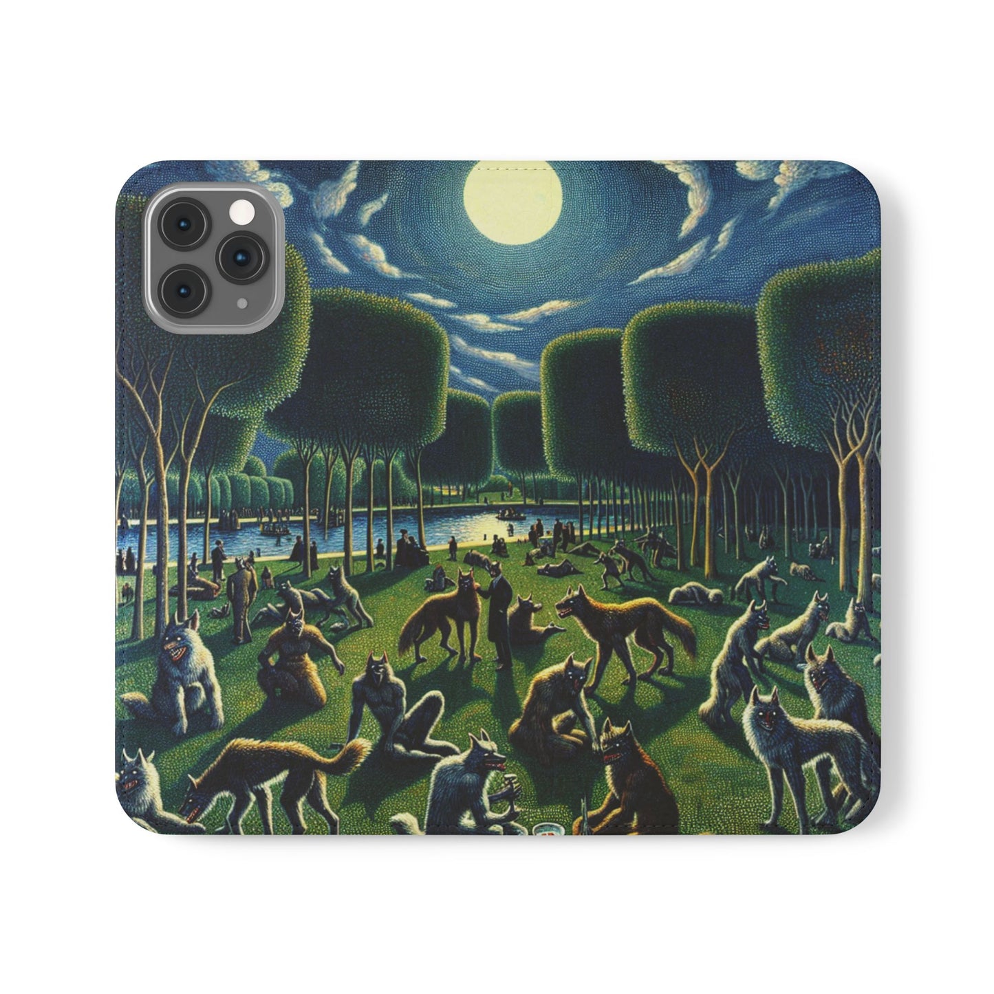 Werewolves at the Waterfront Flip Case - iPhone/Galaxy