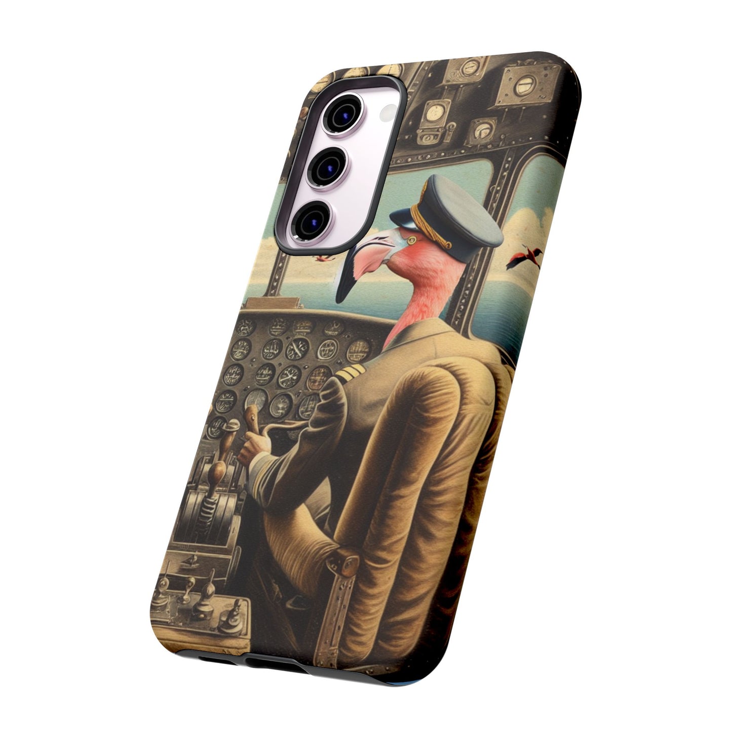Flamingo Flight Deck Phone Case - GALAXY