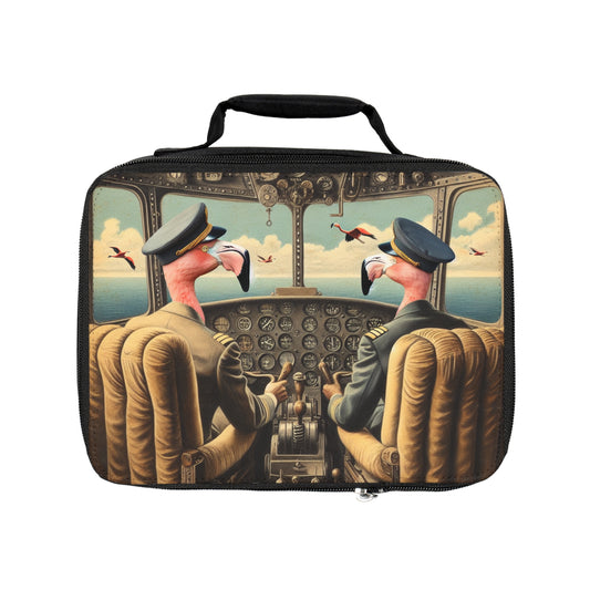 Flamingo Flight Deck Lunch Bag