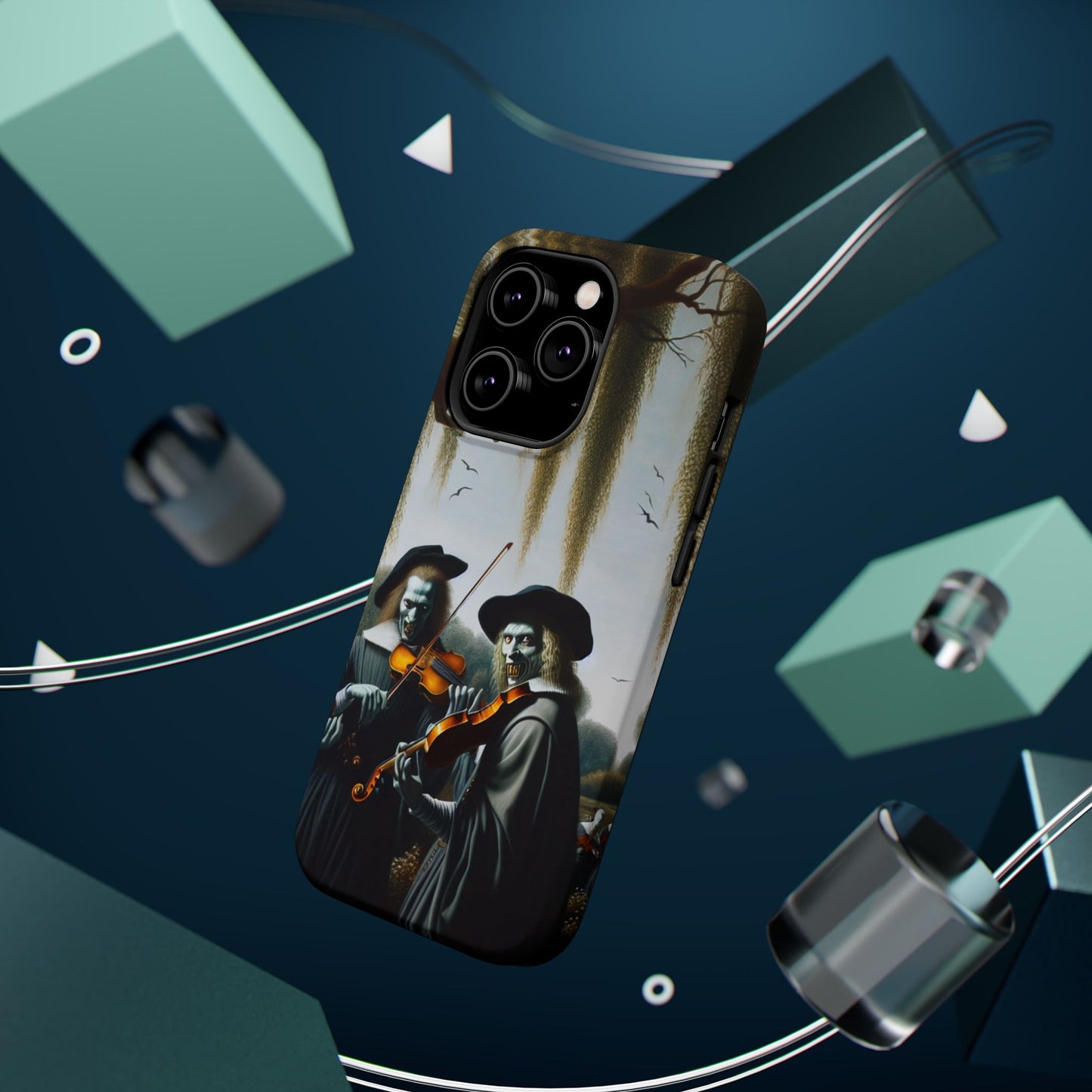 Vermeer's Vampire Violinists Magnetic iPhone Case