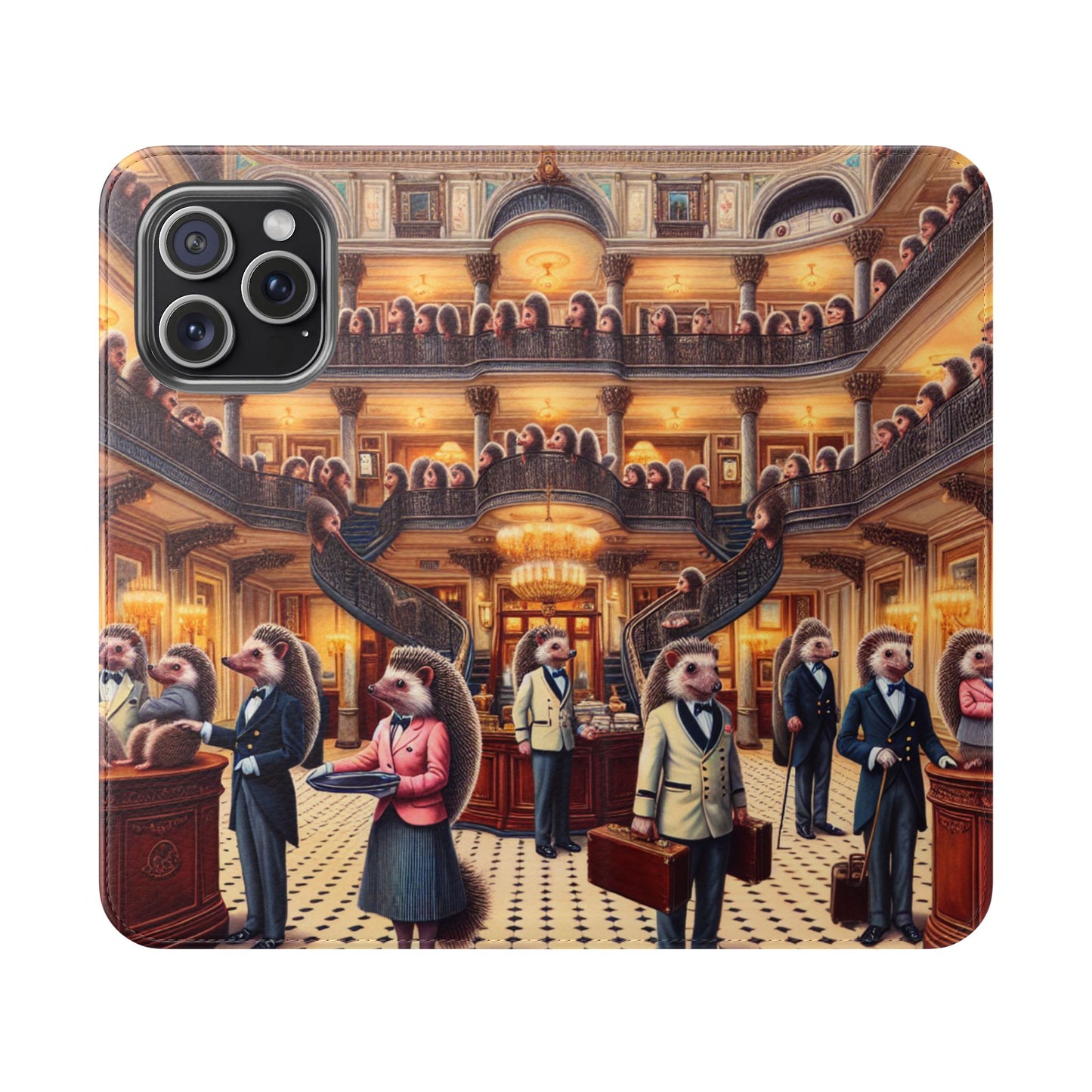 Hedgehog Hotel Flip Case - iPhone/Galaxy