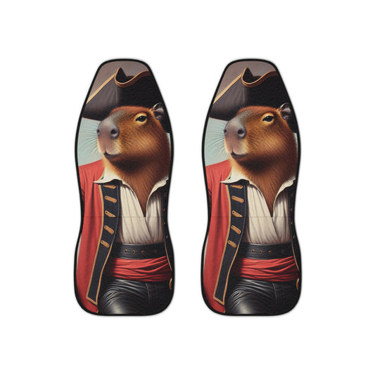 Captain Capybara Car Seat Covers