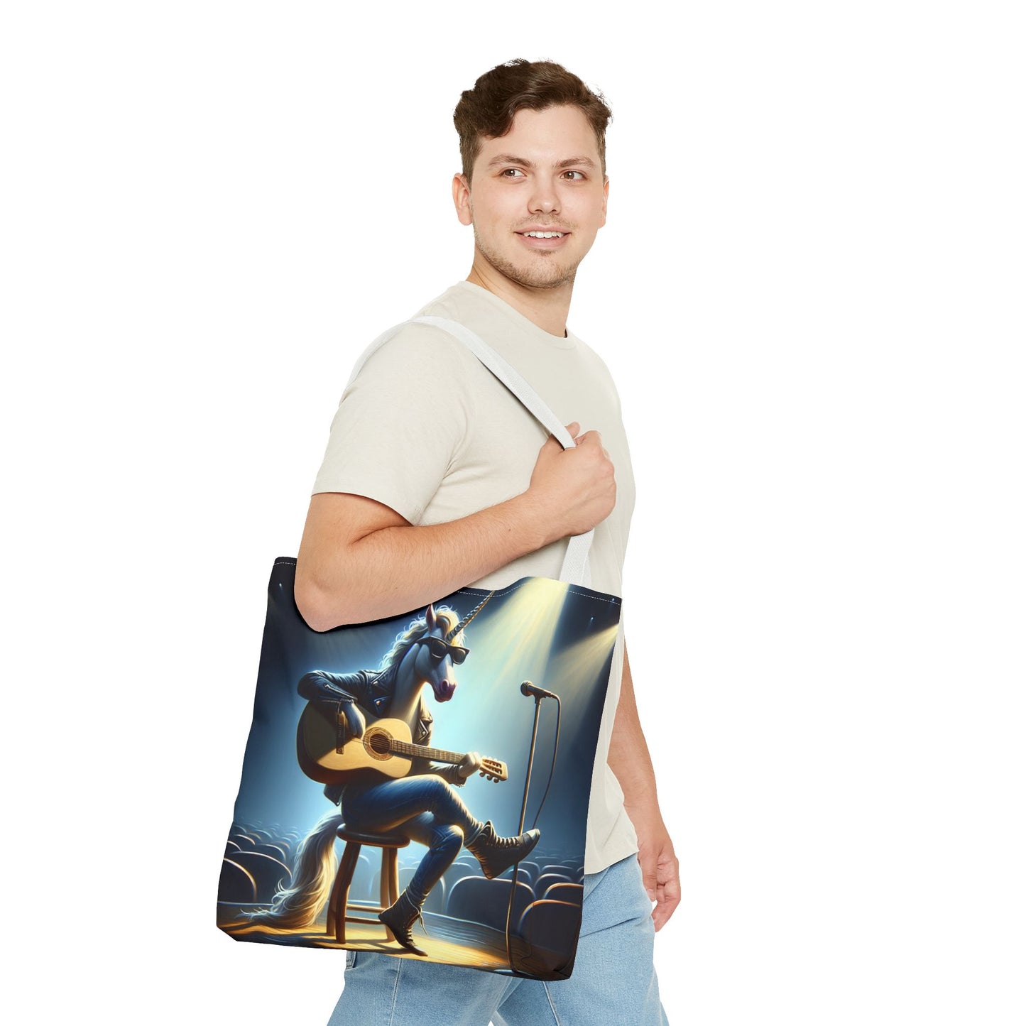 Unicorn Unplugged Tote Bag