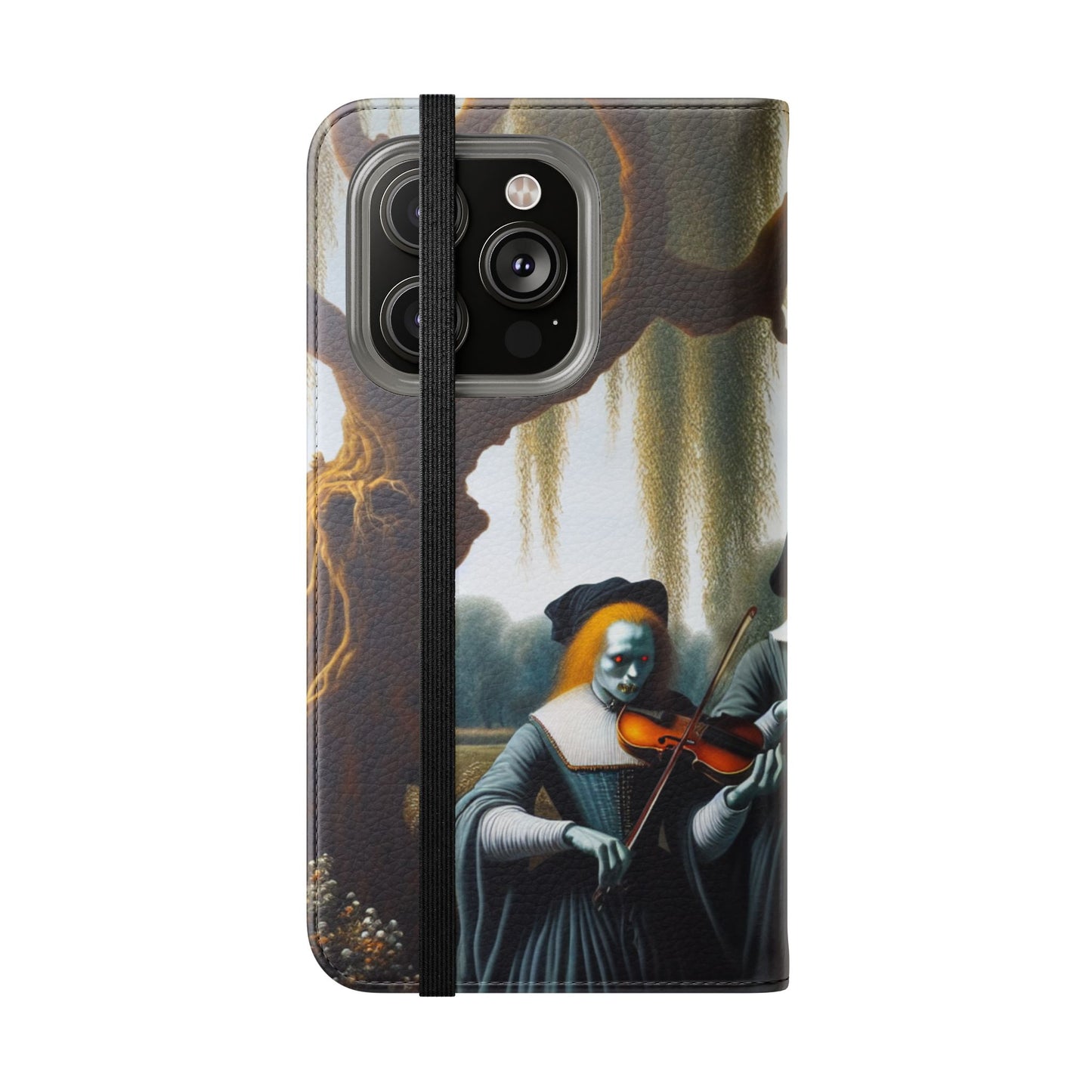 Vermeer's Vampire Violinists Flip Cases for iPhones