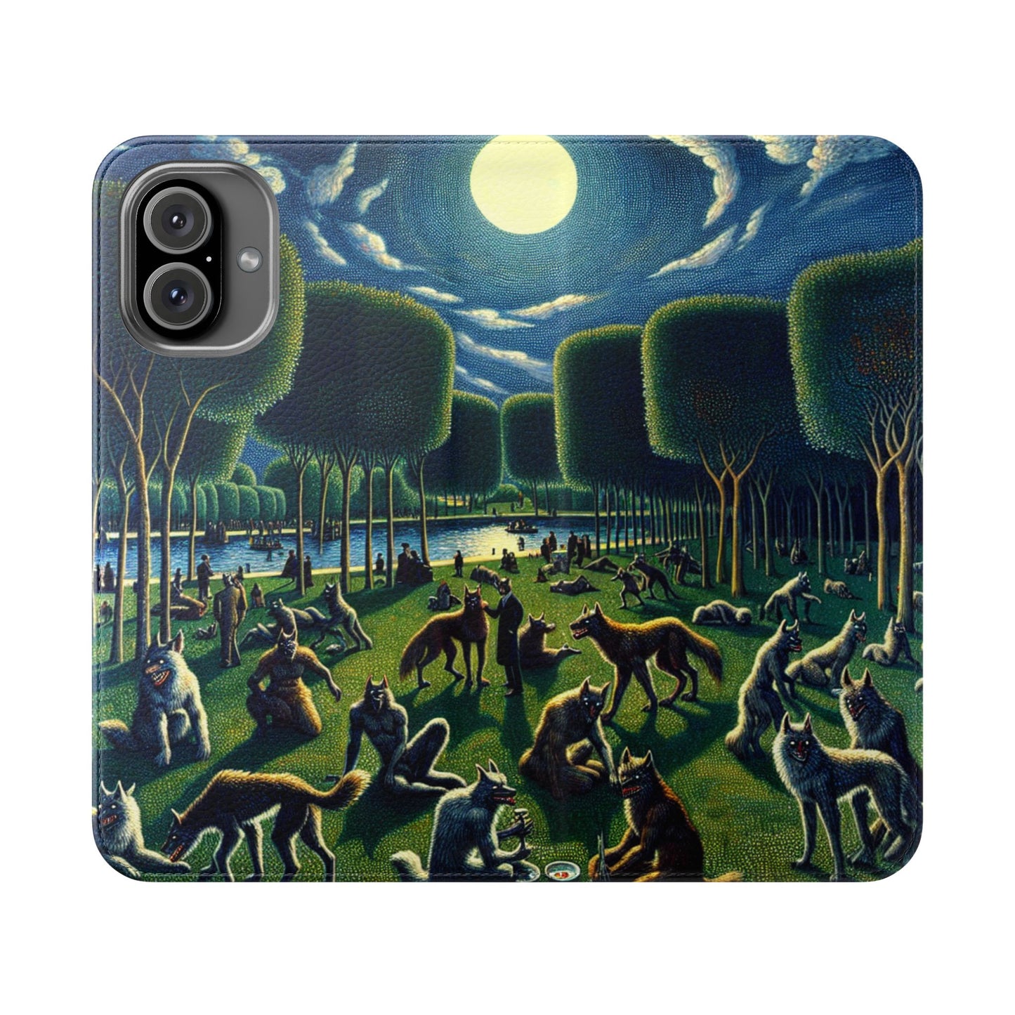 Werewolves at the Waterfront Flip Case - iPhone/Galaxy