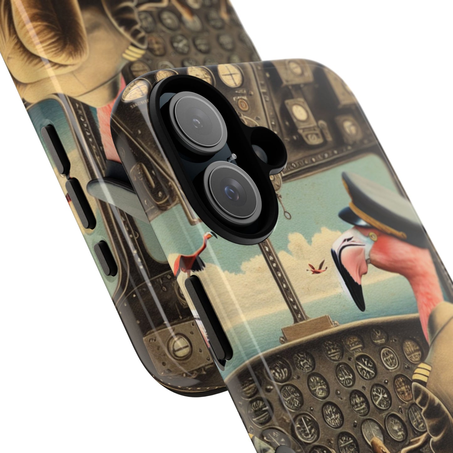 Flamingo Flight Deck Phone Case - IPHONE