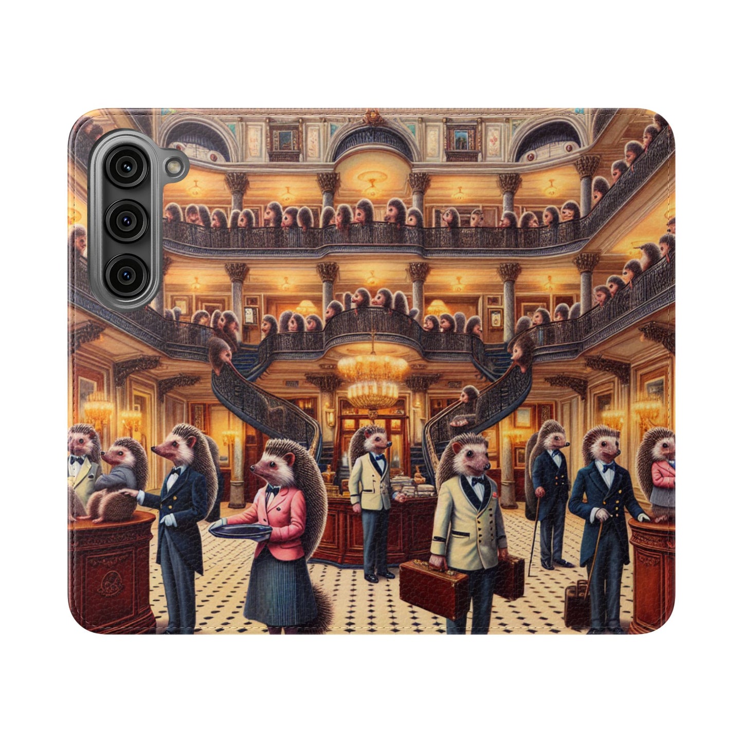 Hedgehog Hotel Flip Case - iPhone/Galaxy