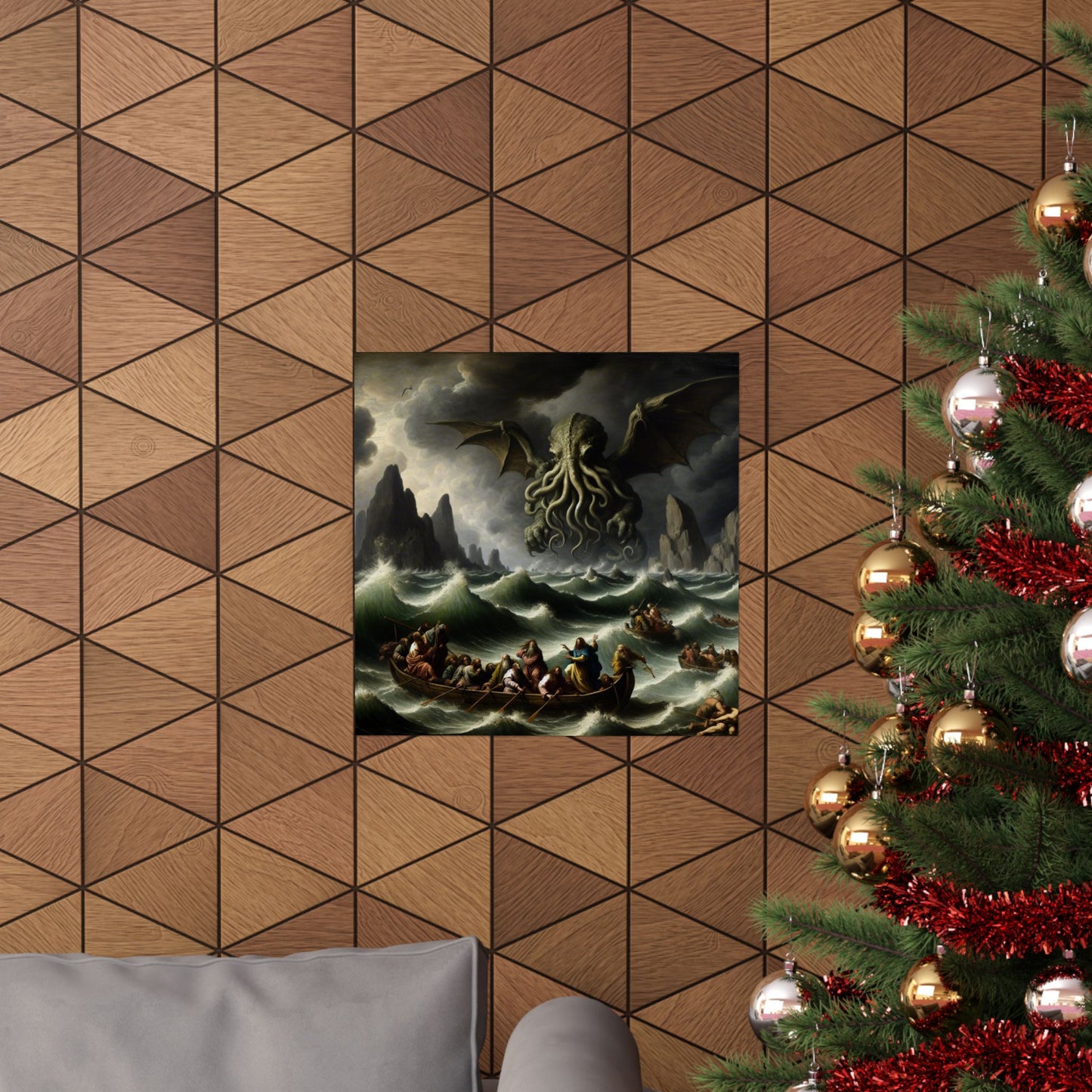 Cthulhu in the Storm Poster